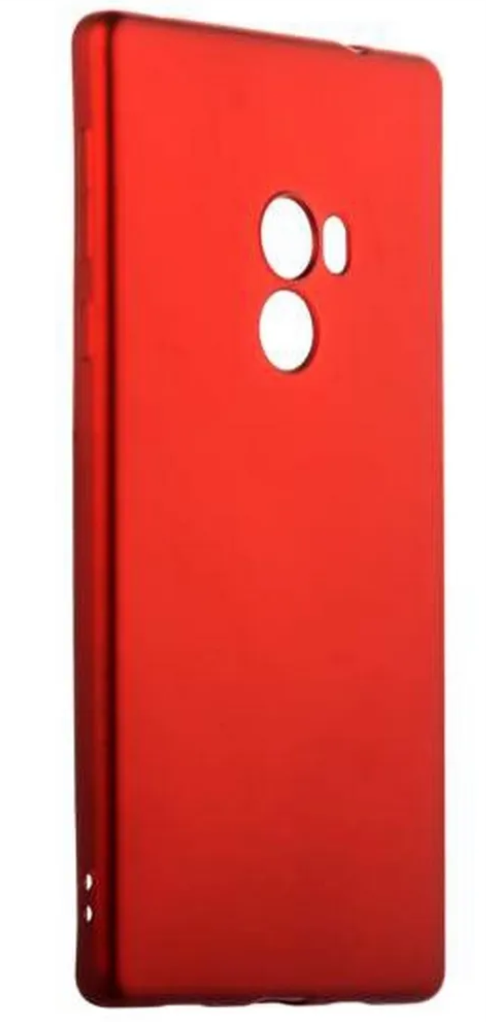 Силиконовый чехол для Xiaomi Mi MIX, Красный, Матовый