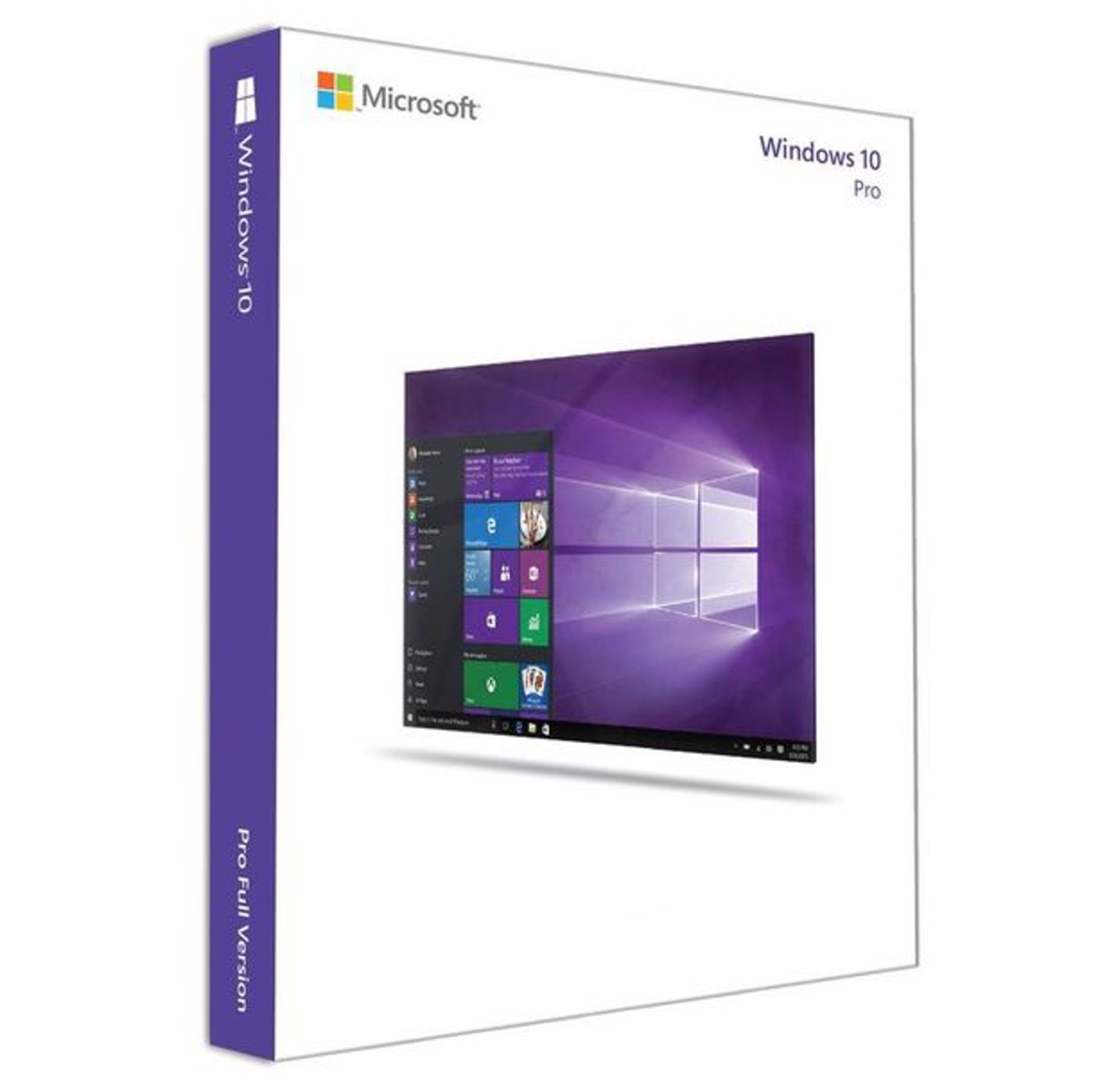 Microsoft Windows 10 Professional 64Bit Russian OEM DVD