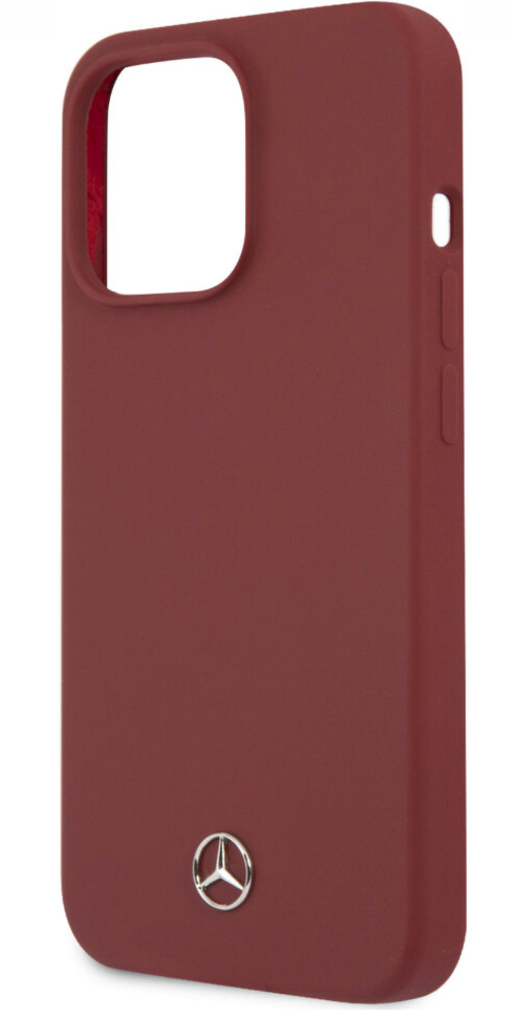 Чехол Mercedes для iPhone 13 Pro Max, Силикон, Красный