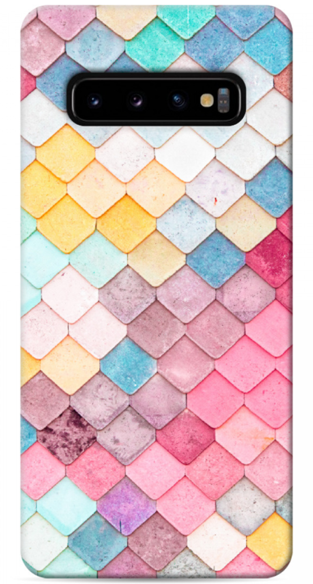 Чехол для Samsung Galaxy S10 Plus, Ромбы