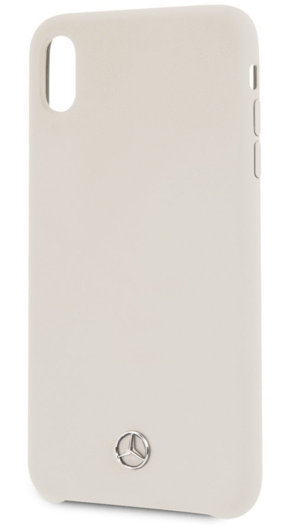Чехол Mercedes для iPhone XR, Силикон, Бежевый