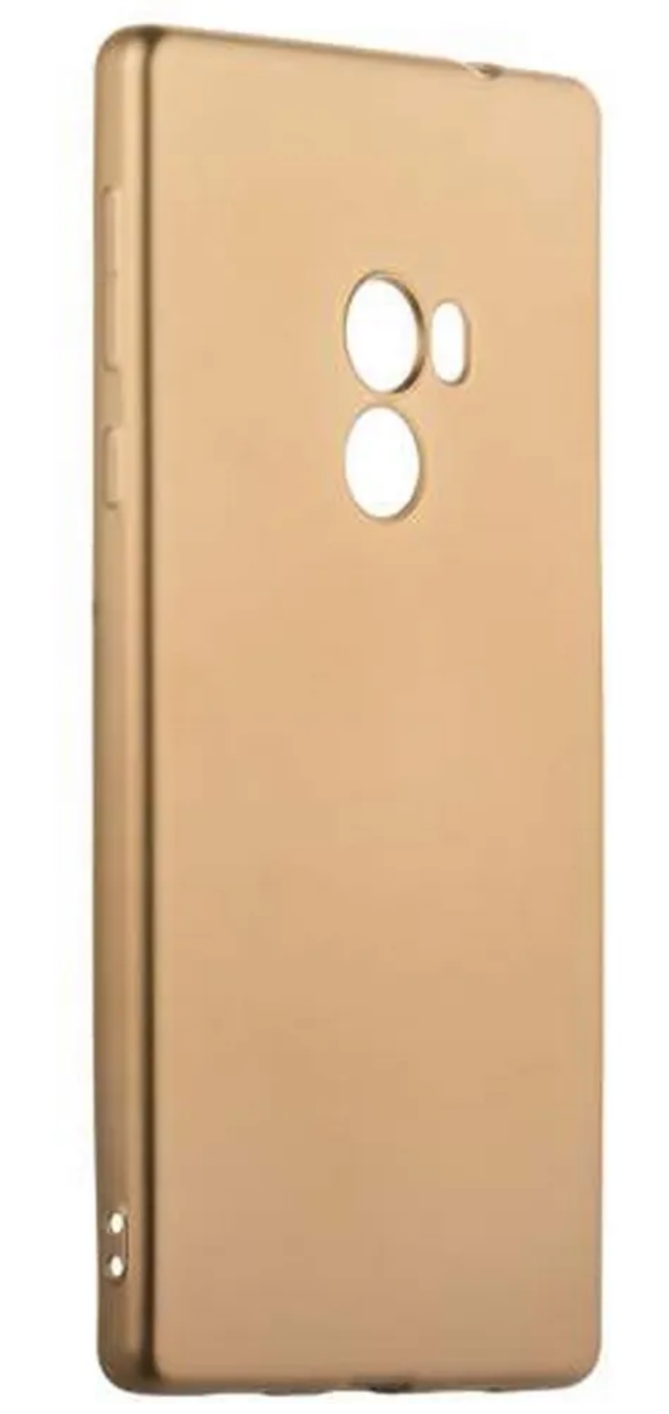 Силиконовый чехол для Xiaomi Mi MIX, Золотой, Матовый