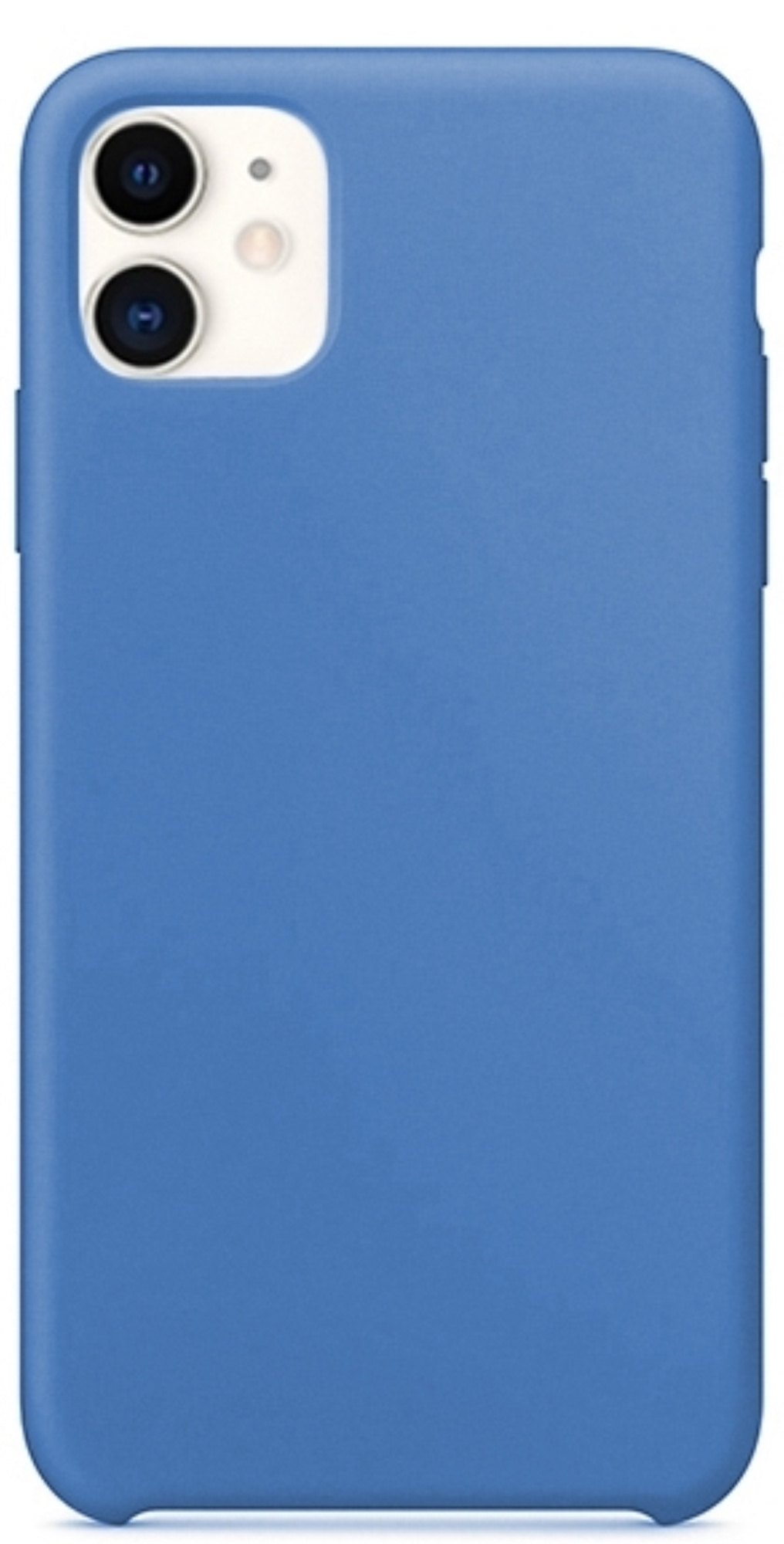 Оригинальный Силиконовый чехол для Apple iPhone 11, Синий