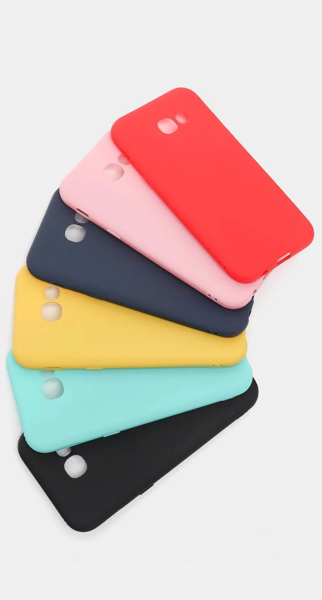 Чехол Силиконовый для Samsung A5 2017, Цветной