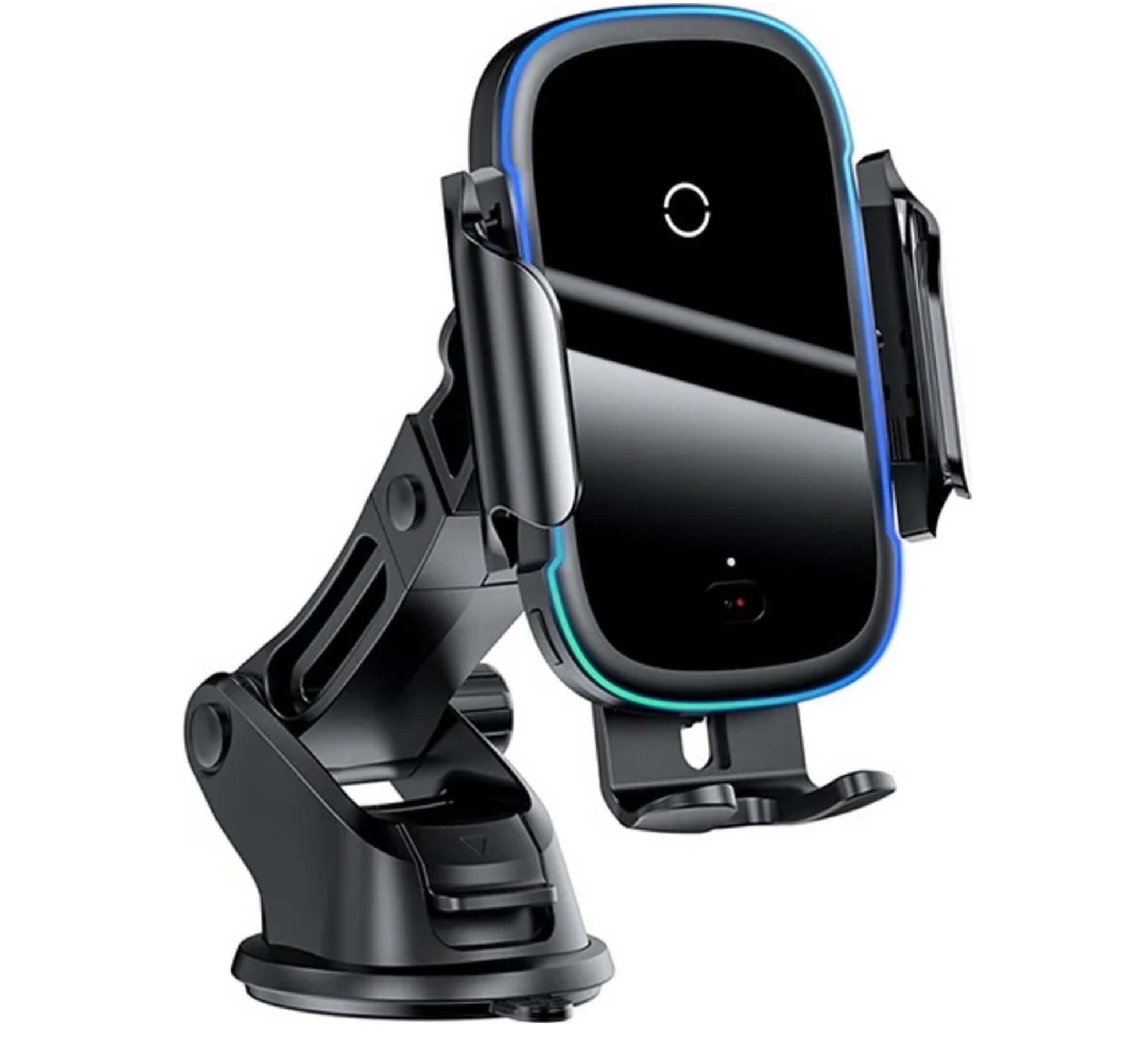 Автомобильный держатель + беспроводное ЗУ Baseus Light Electric Wireless Charger