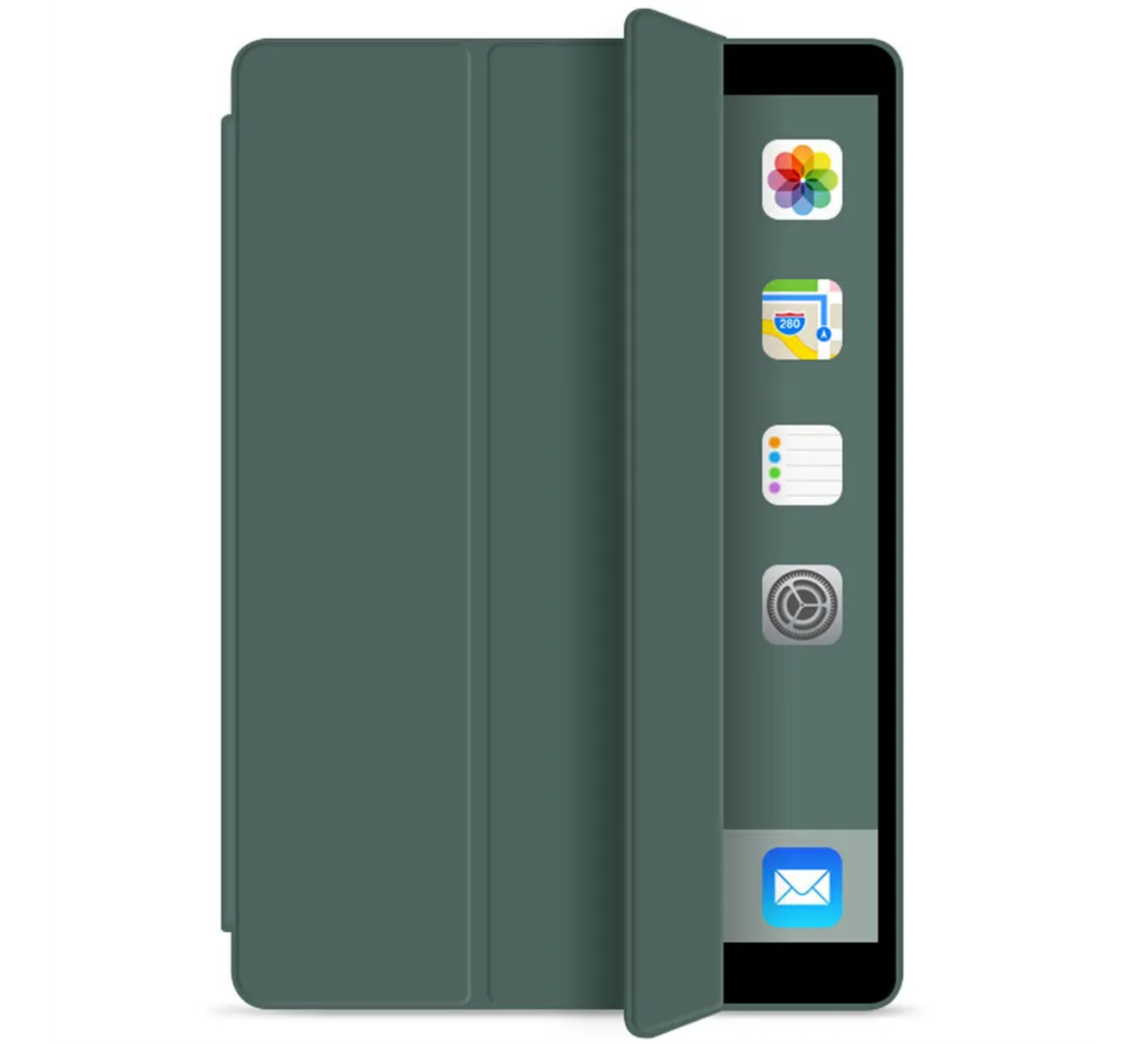 Чехол-книжка Smart для iPad Pro 11 (2020/2021), Темно-зеленый