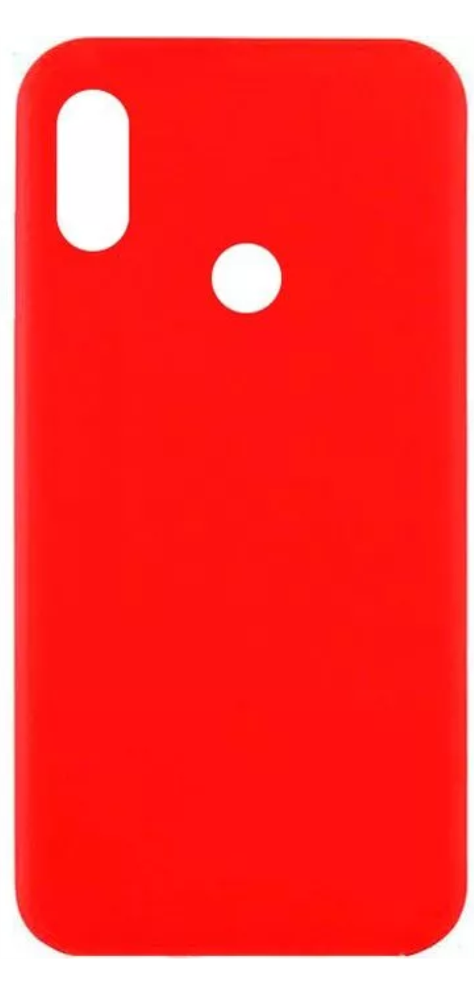 Чехол Силиконовый для Xiaomi Redmi 6 Pro, Красный