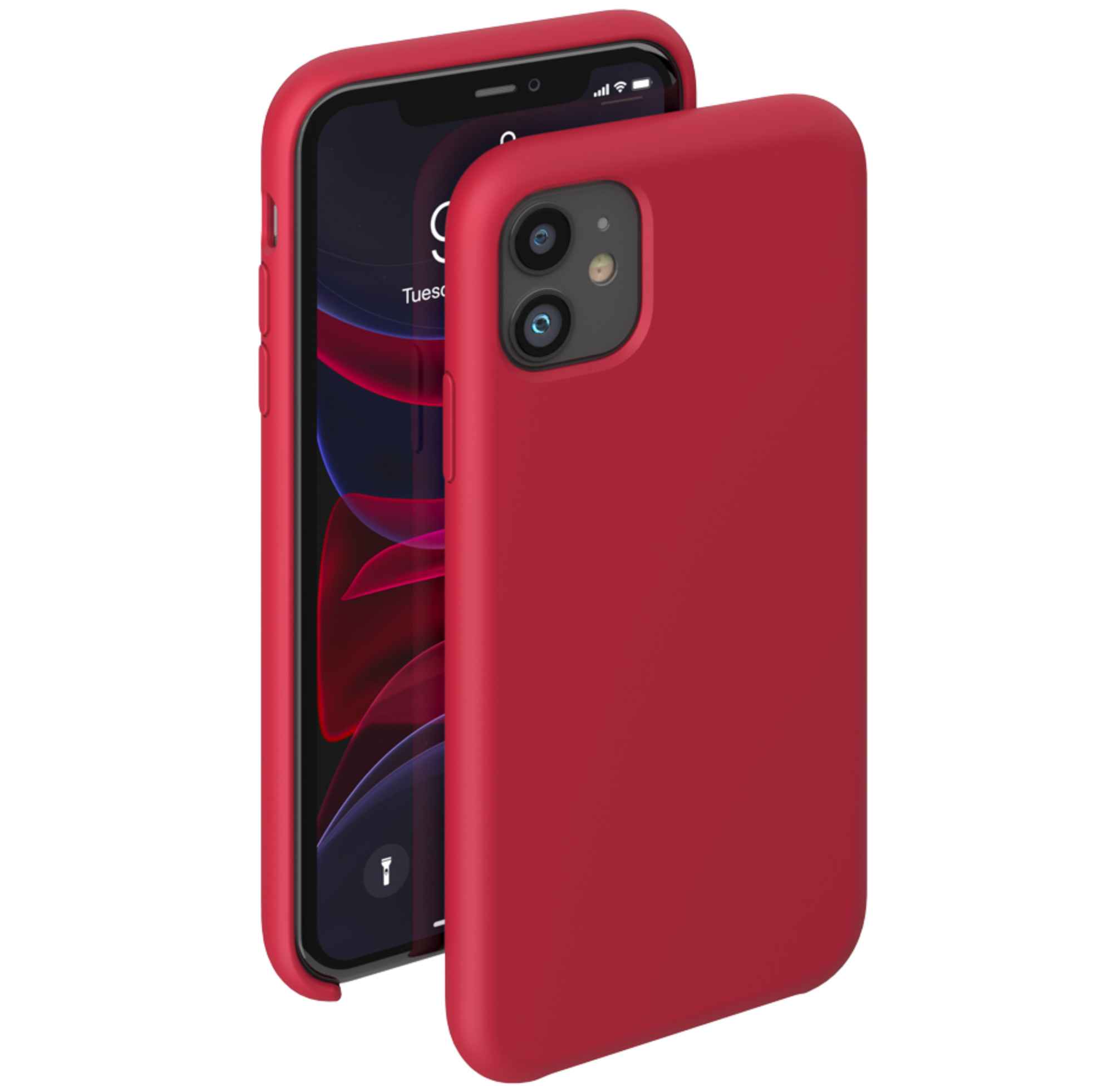 Чехол Deppa Силикон Pro для Apple iPhone 11, Красный