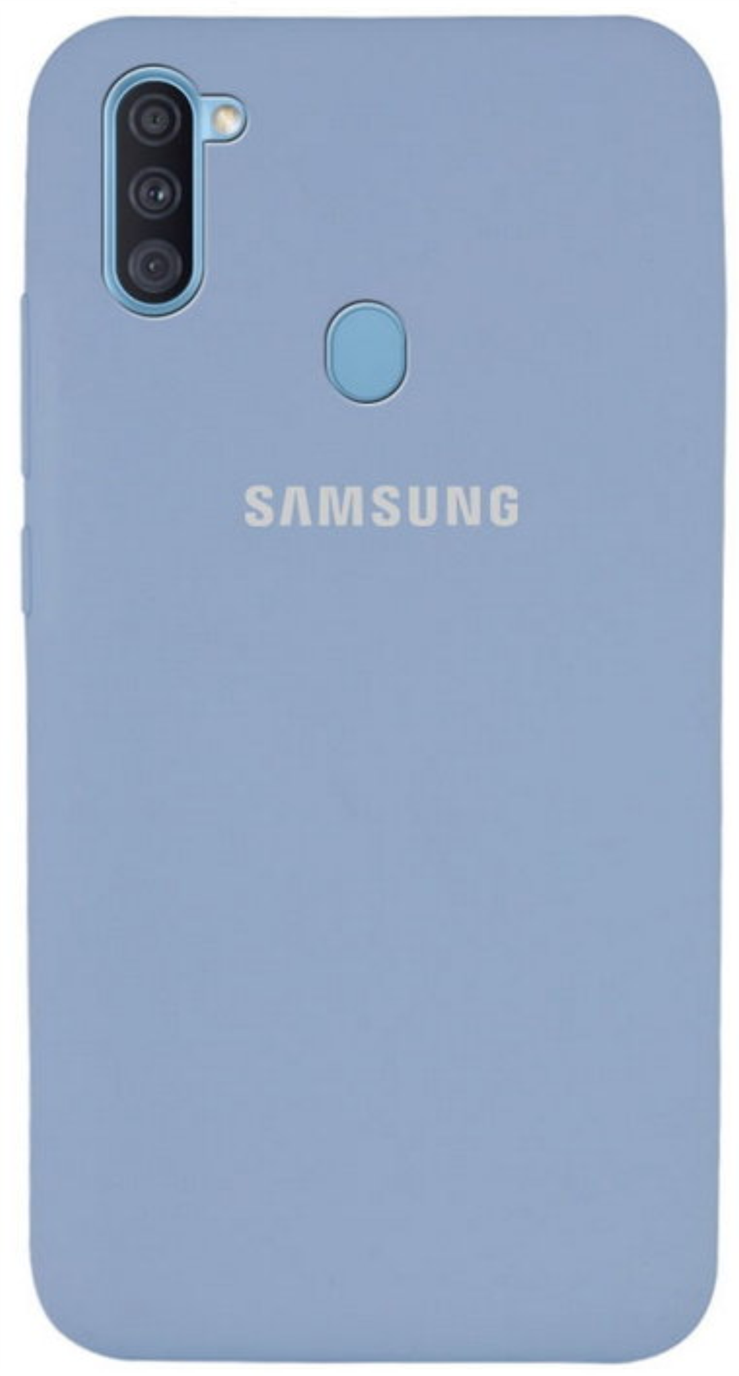 Чехол Силиконовый для Samsung Galaxy A11, Синий