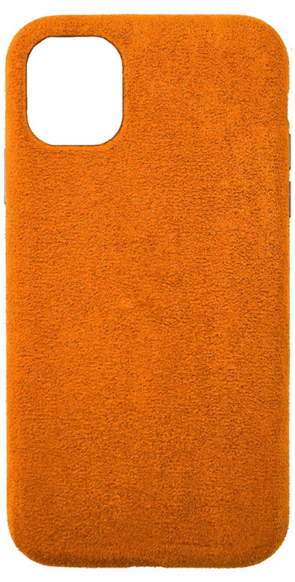 Оригинальный чехол из алькантары для Apple iPhone 11 Pro, Оранжевый