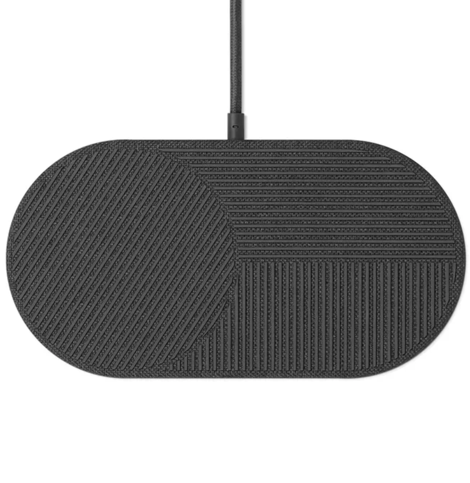 Беспроводное зарядное устройство Native Union Drop XL + кабель, 10W, серый