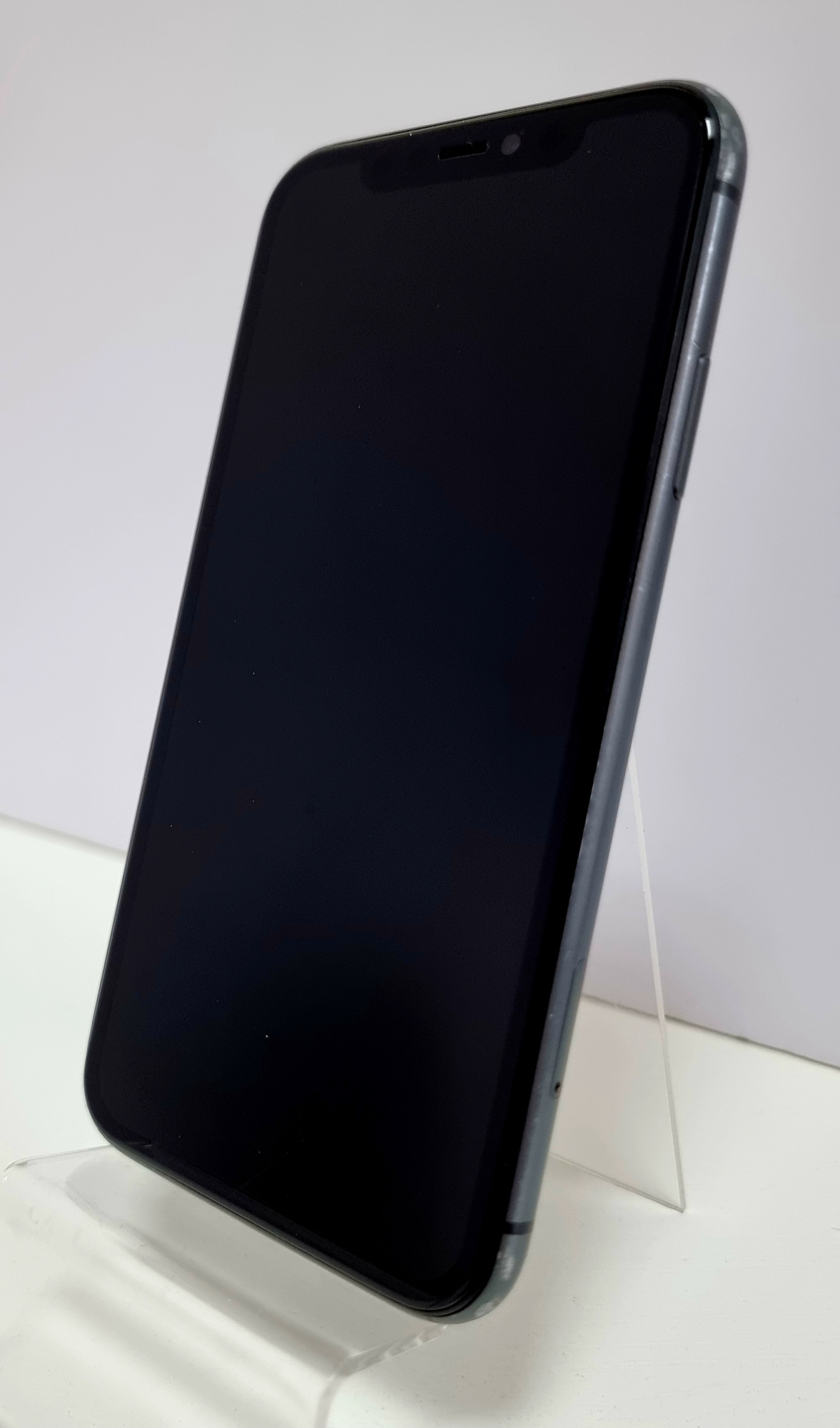 iPhone 11 128Гб, (76% / Без коробки / Заменён дисплей / Не работает Face ID) RU, Черный - Б/У . . + (РАБОЧИЙ)