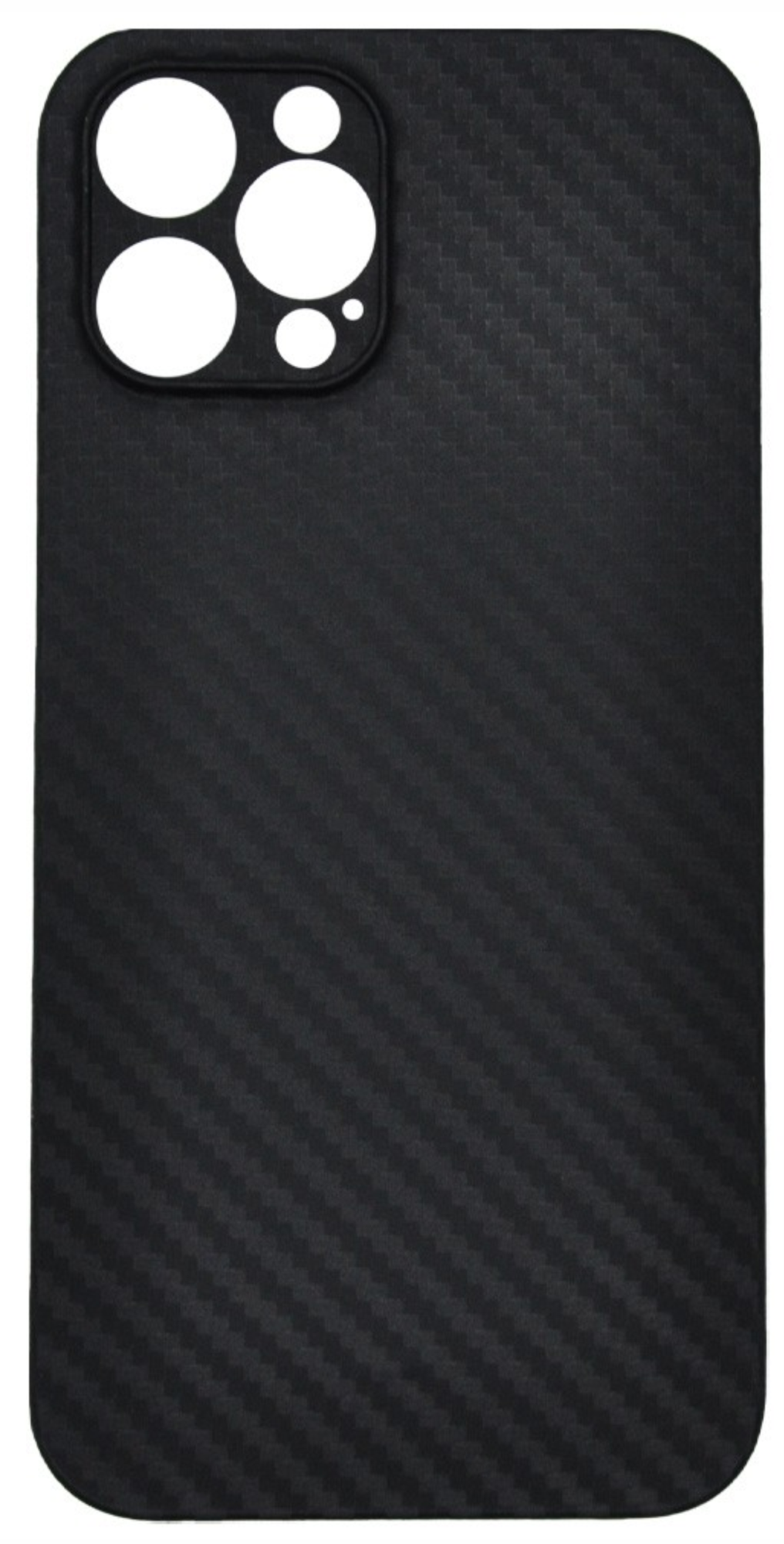 Чехол K-DOO Air Карбон для iPhone 15 Pro max, Черный