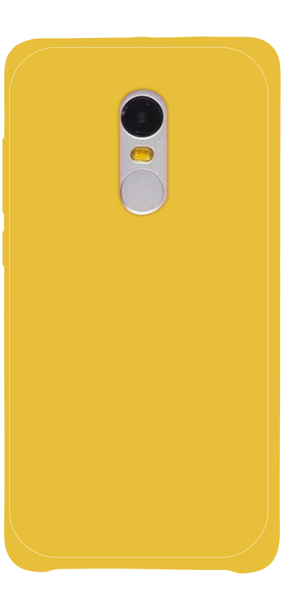 Силиконовый чехол для Xiaomi Redmi Note 4, Золотой, Матовый