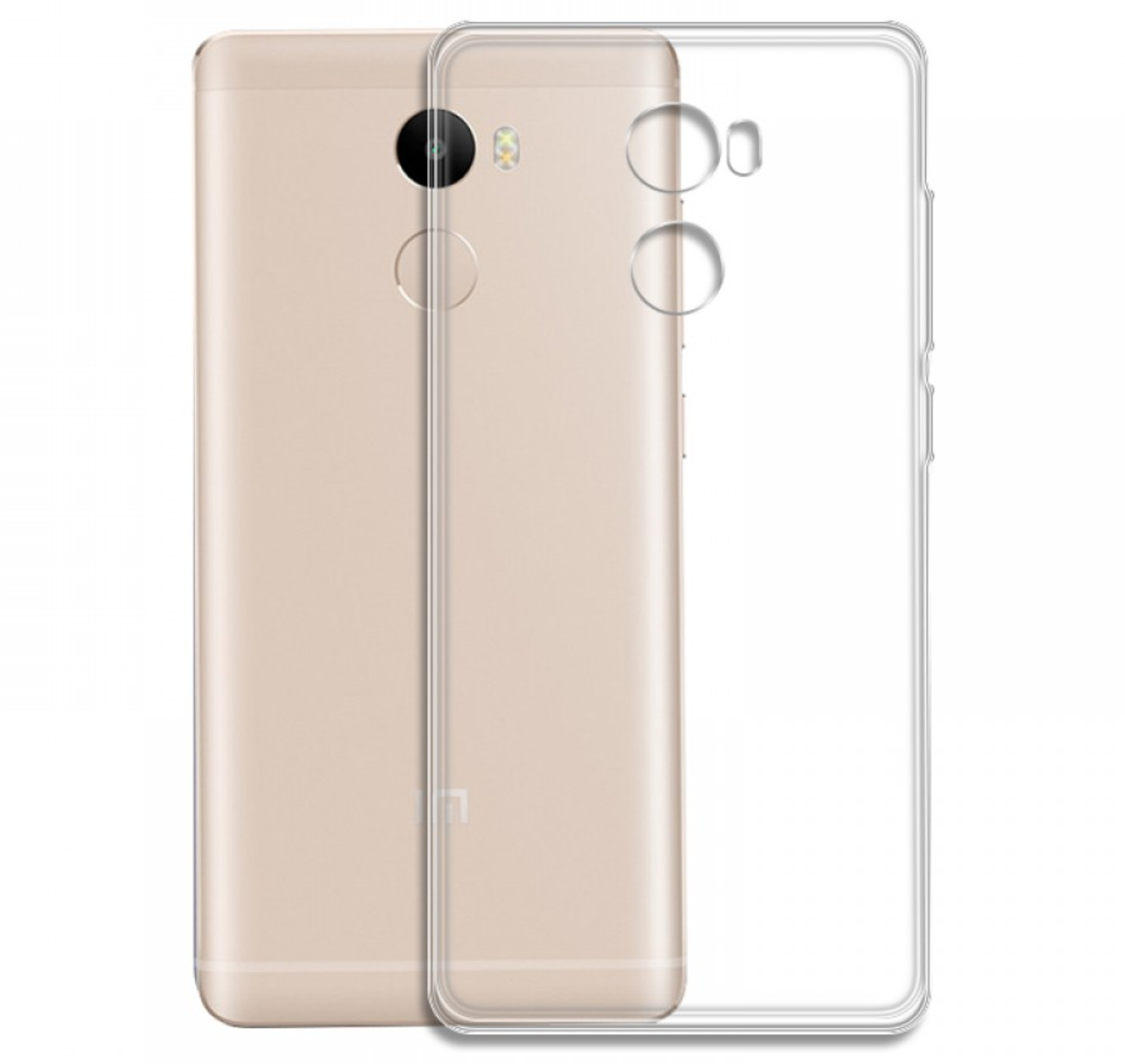 Силиконовый чехол для Xiaomi Redmi 4, Прозрачный