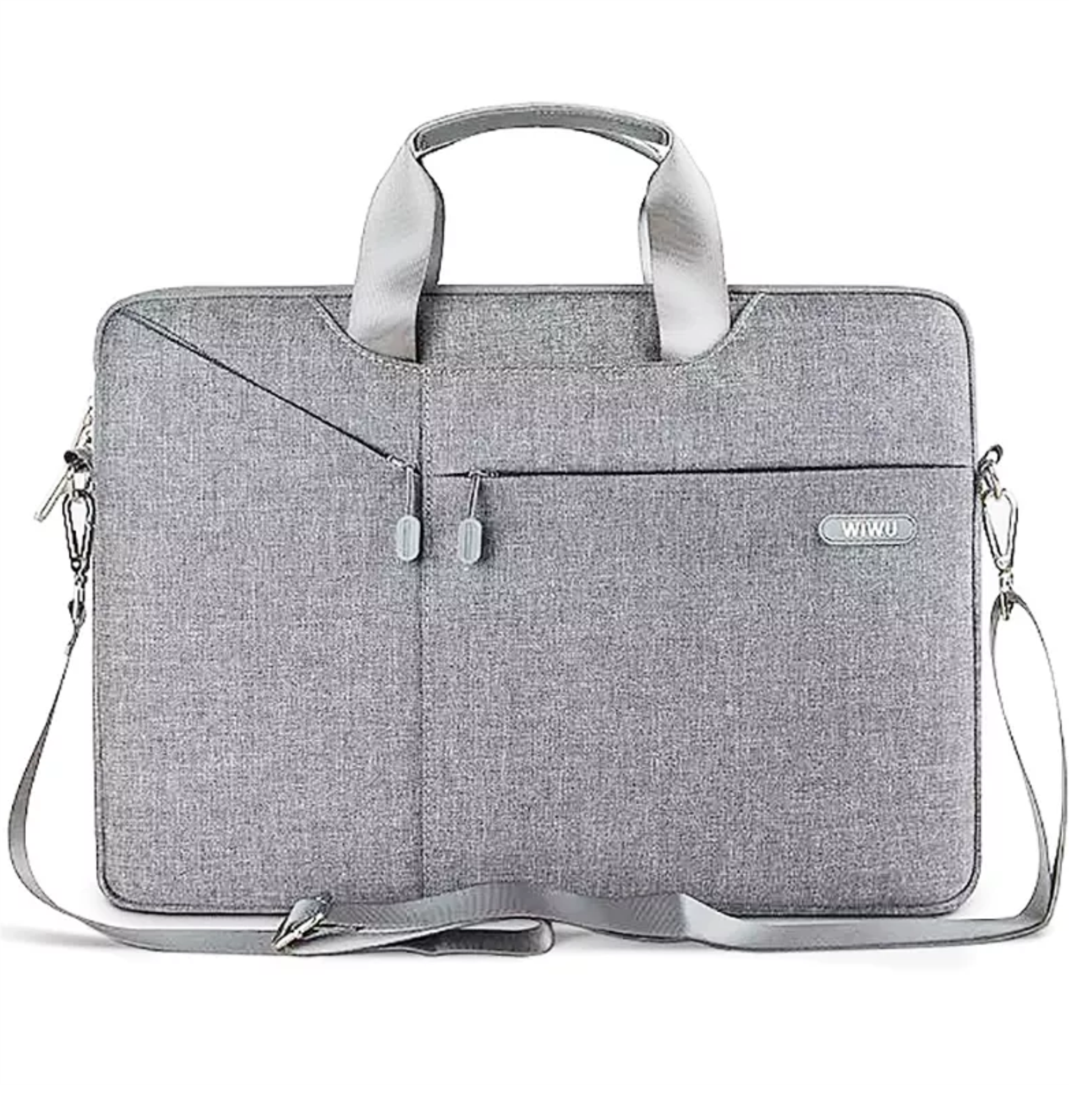 Сумка WiWu City Commuter Bag для MacBook 15.6, Светло-серая