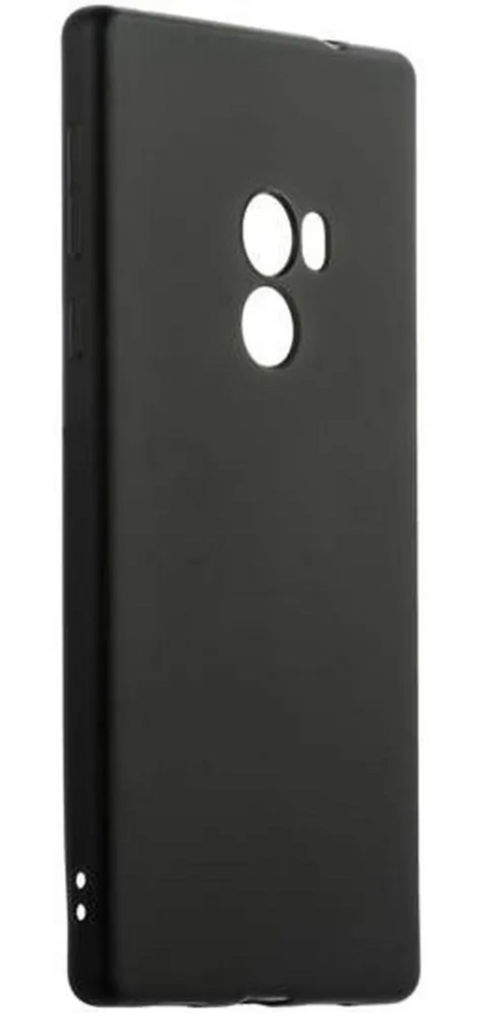 Силиконовый чехол для Xiaomi Mi MIX, Черный, Матовый