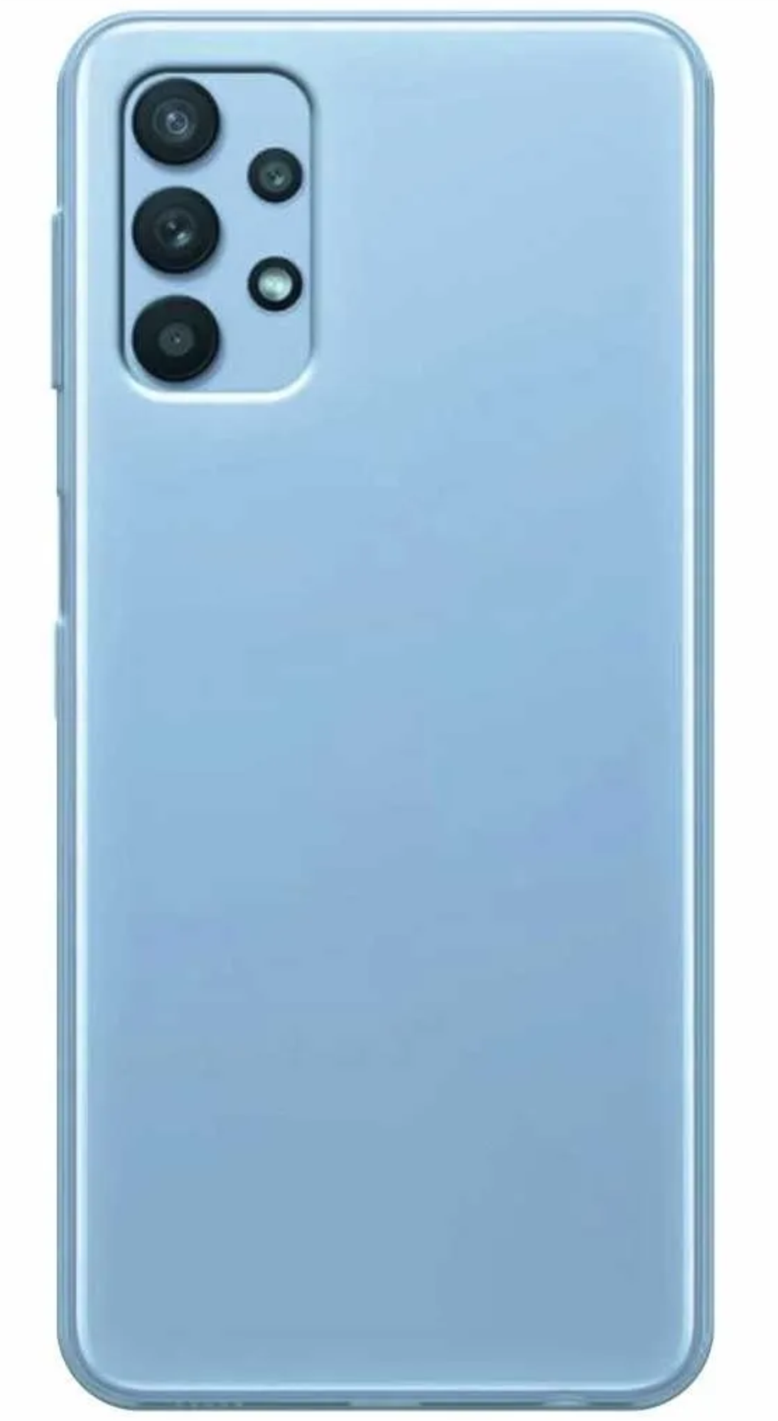 Силиконовый чехол для Samsung Galaxy A32, Прозрачный