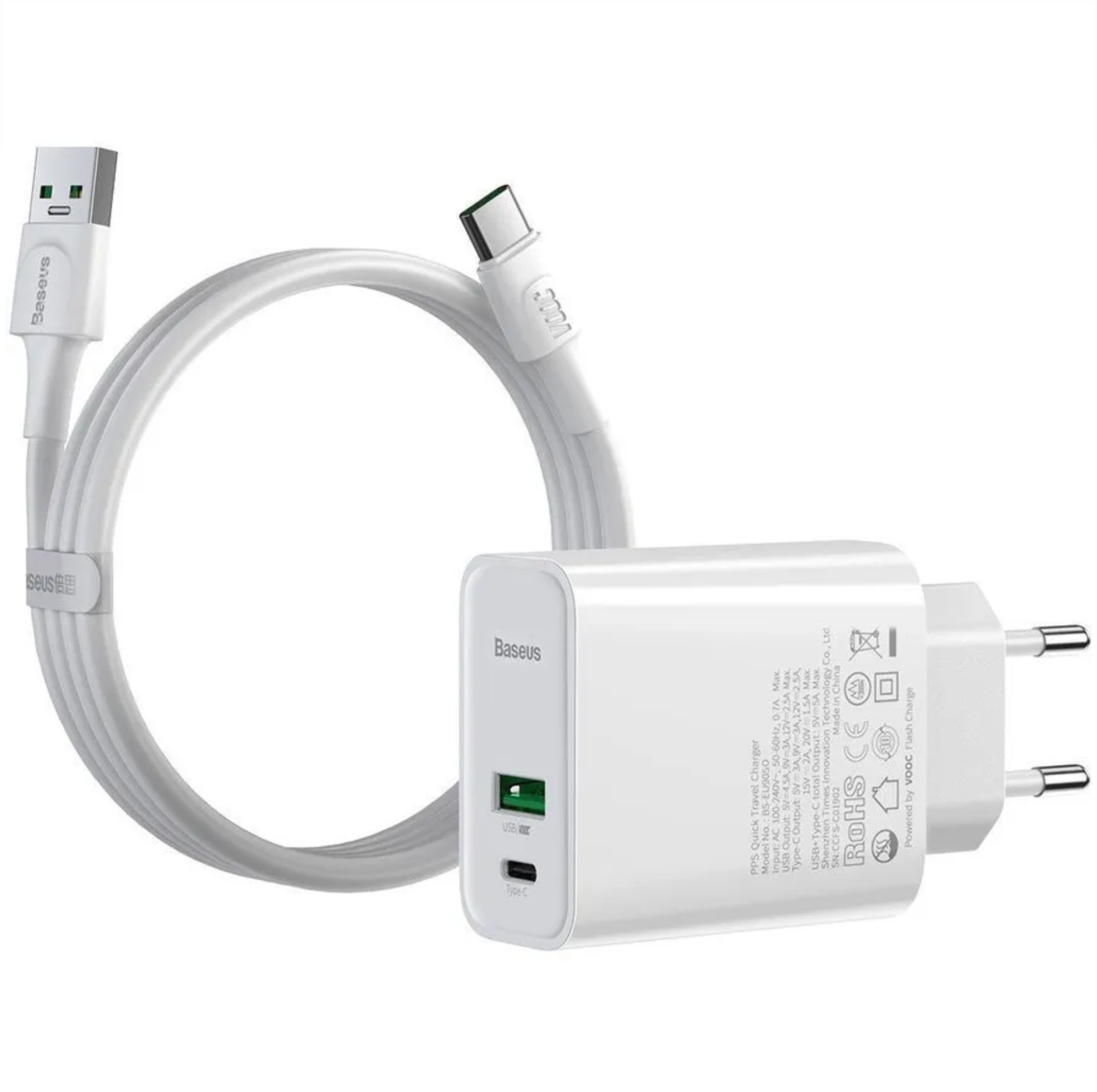 Baseus Type-C quick charge charging 30W