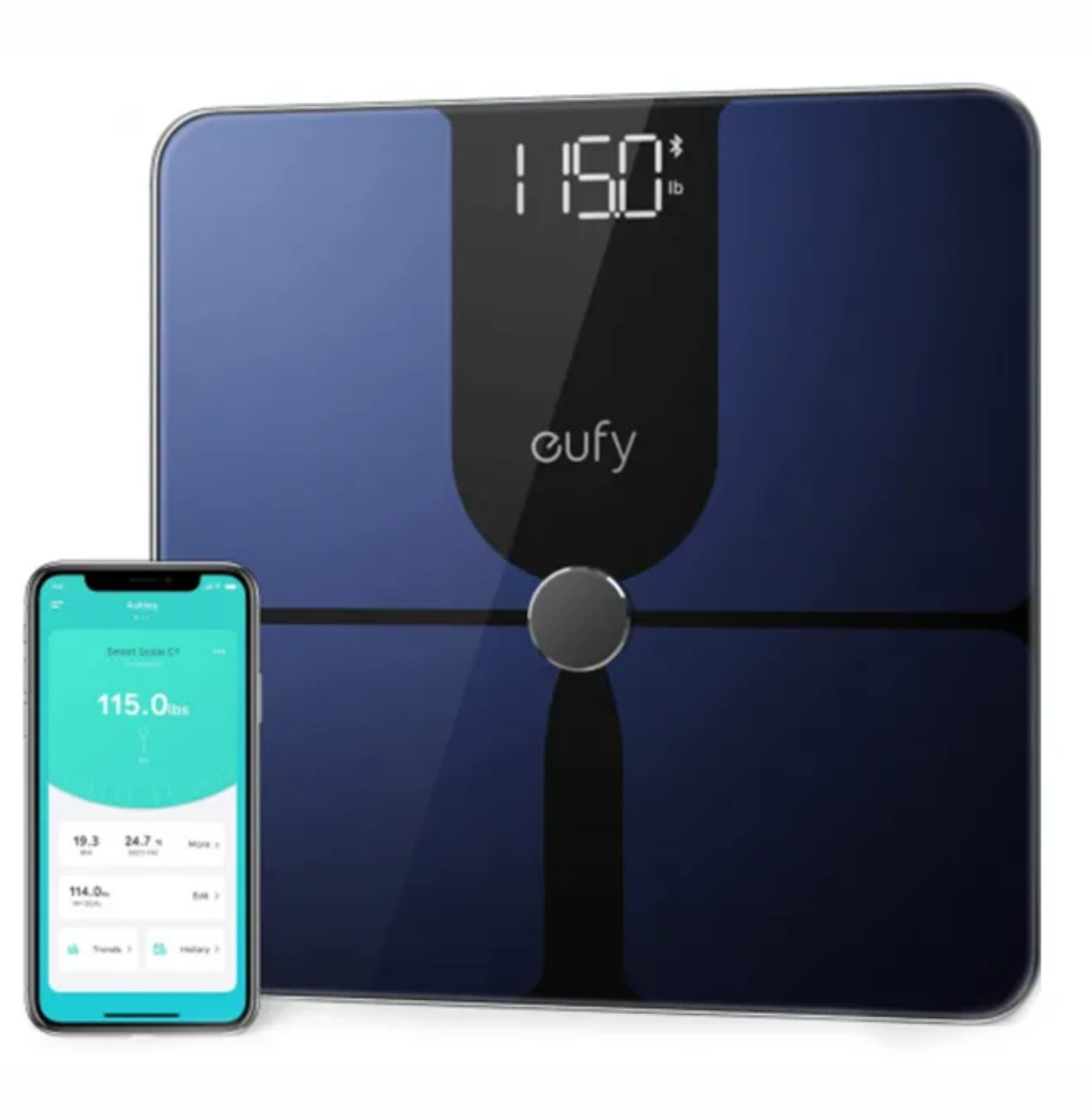 Весы Anker T9147H11 Eufy Smart Scale P1, Черный в Краснодаре
