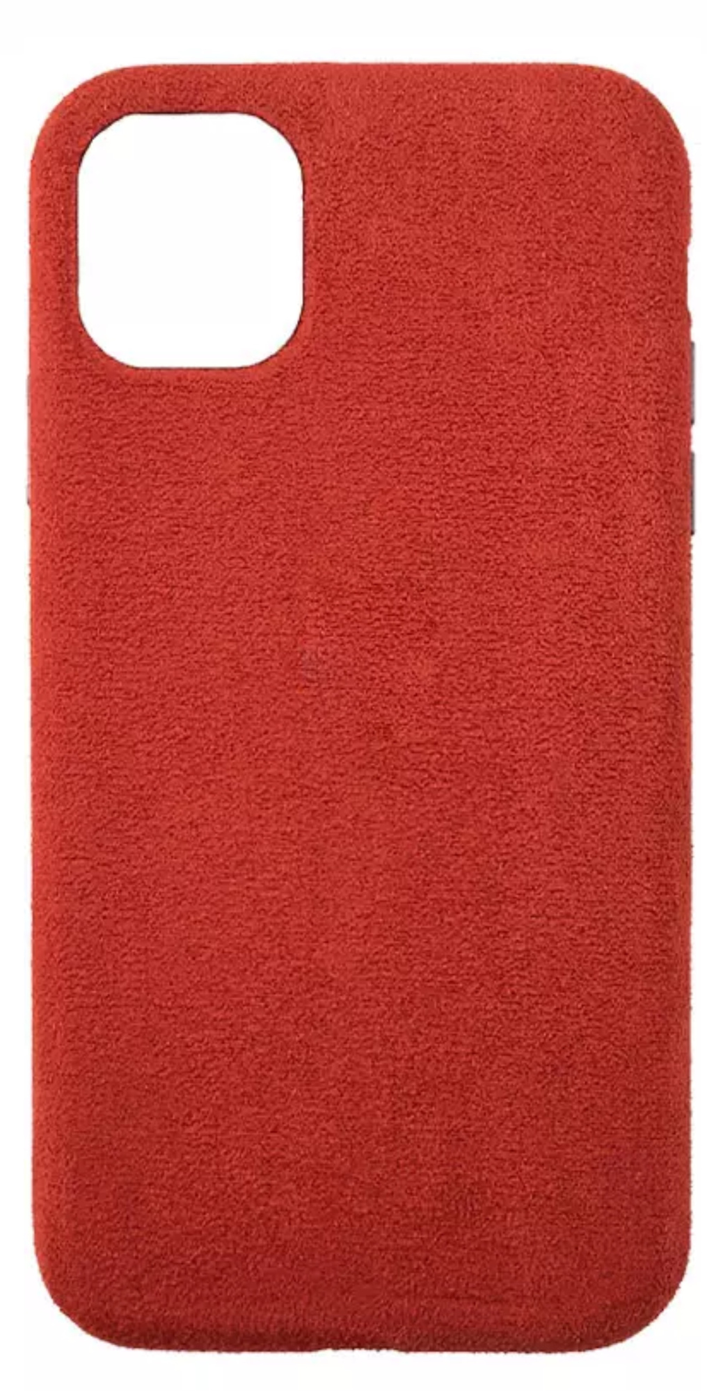 Оригинальный чехол из алькантары для Apple iPhone 11 Pro Max, Красный