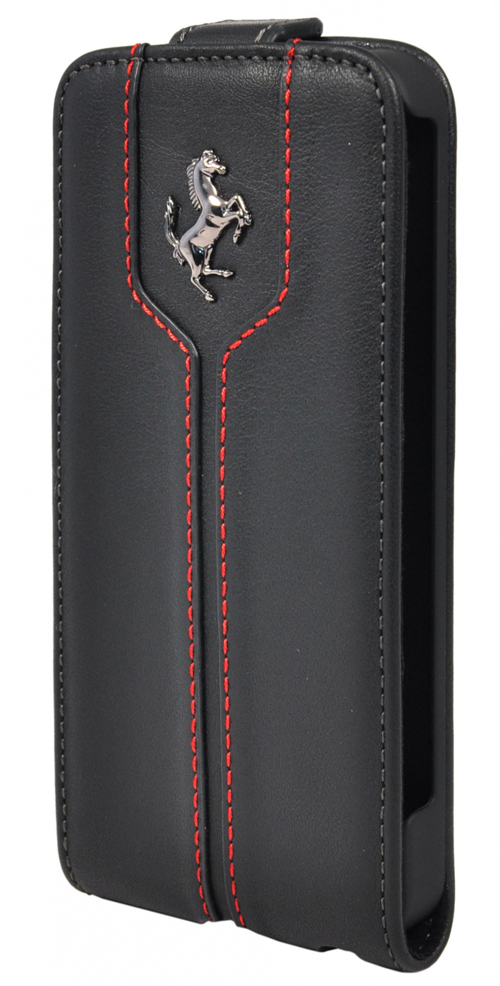 Чехол Ferrari для iPhone 6 Plus, F12 Flip, Черный