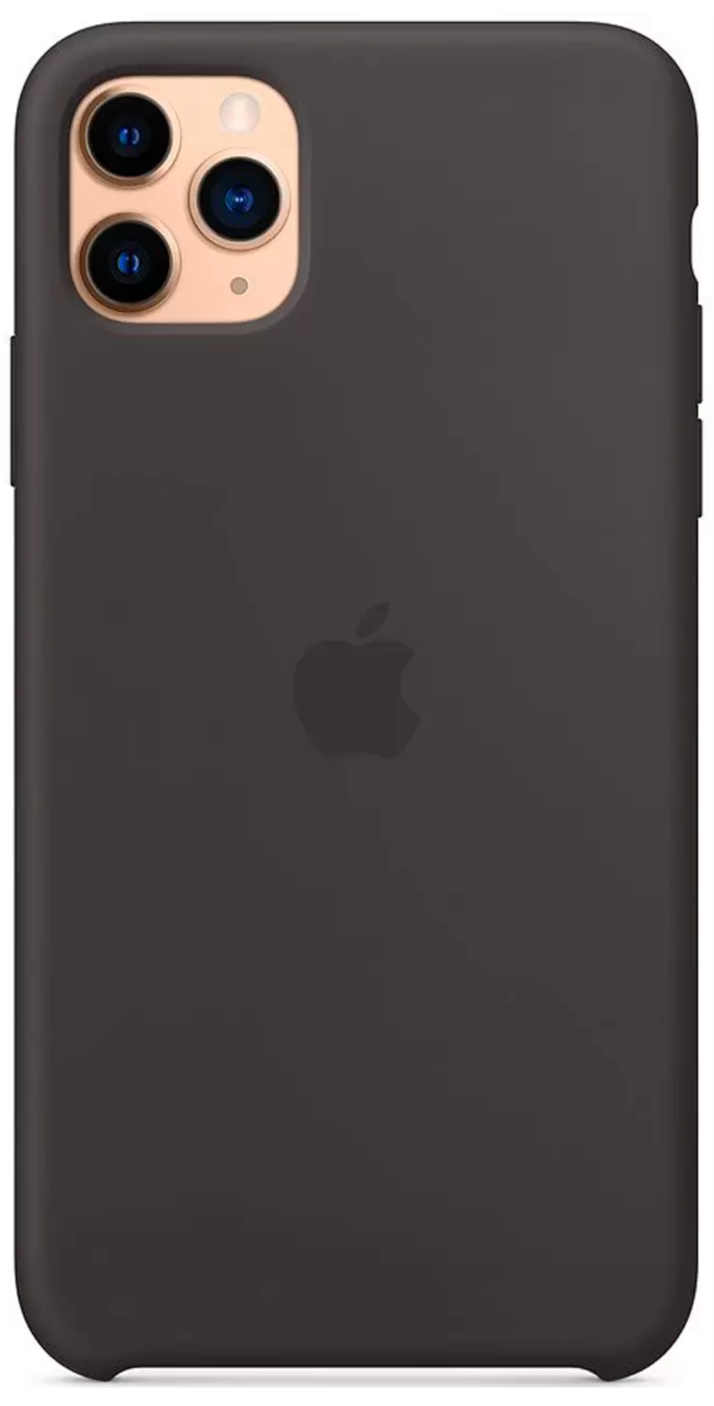 Оригинальный Силиконовый чехол для Apple iPhone 11 Pro, Черный