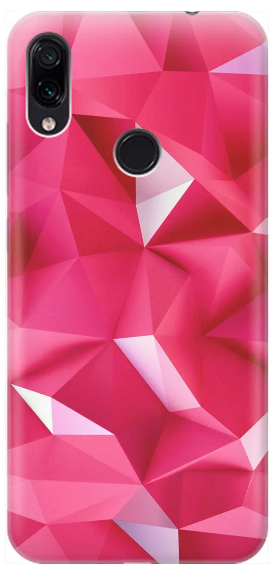 Чехол Силиконовый для Xiaomi Redmi Note 7, Ромбы