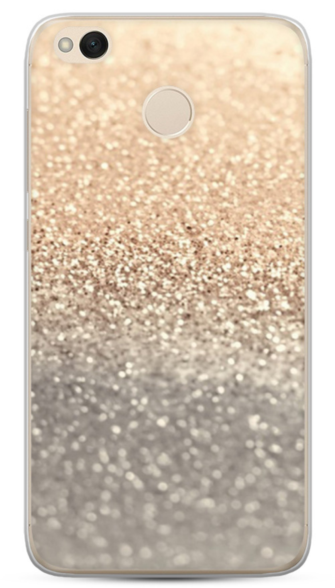 Силиконовый чехол для Xiaomi Redmi 4X, Золотой