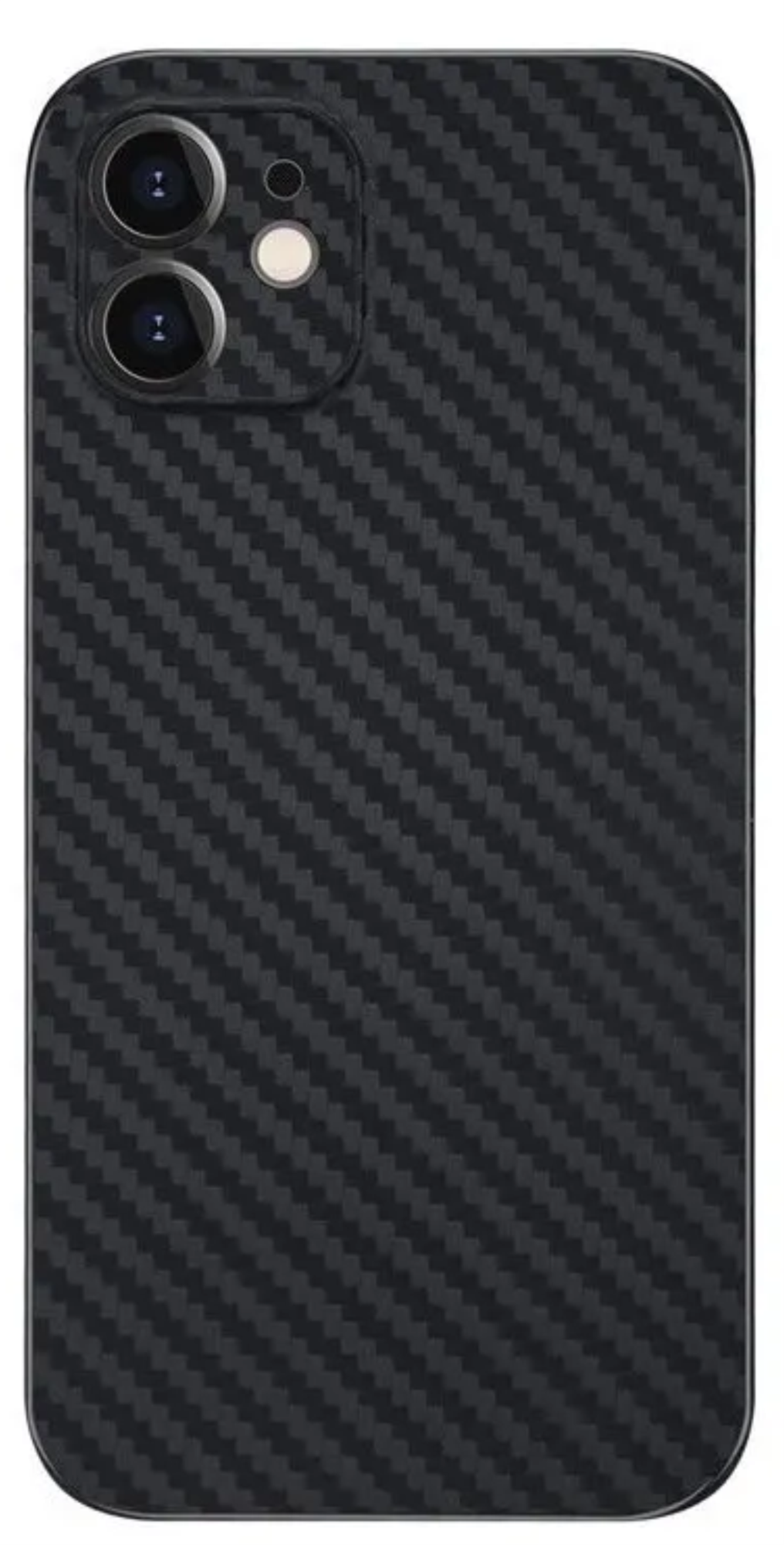 Чехол K-DOO Air Карбон для iPhone 12, Черный