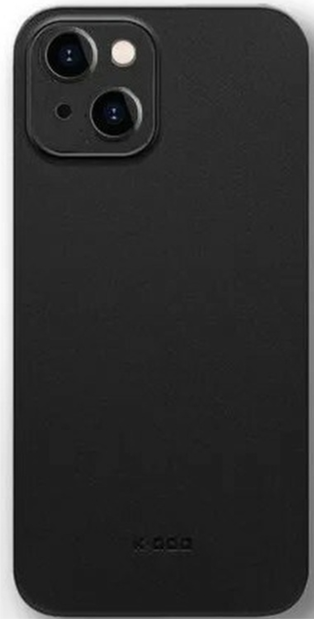 Чехол K-DOO Air Карбон для iPhone 12 Mini, Черный