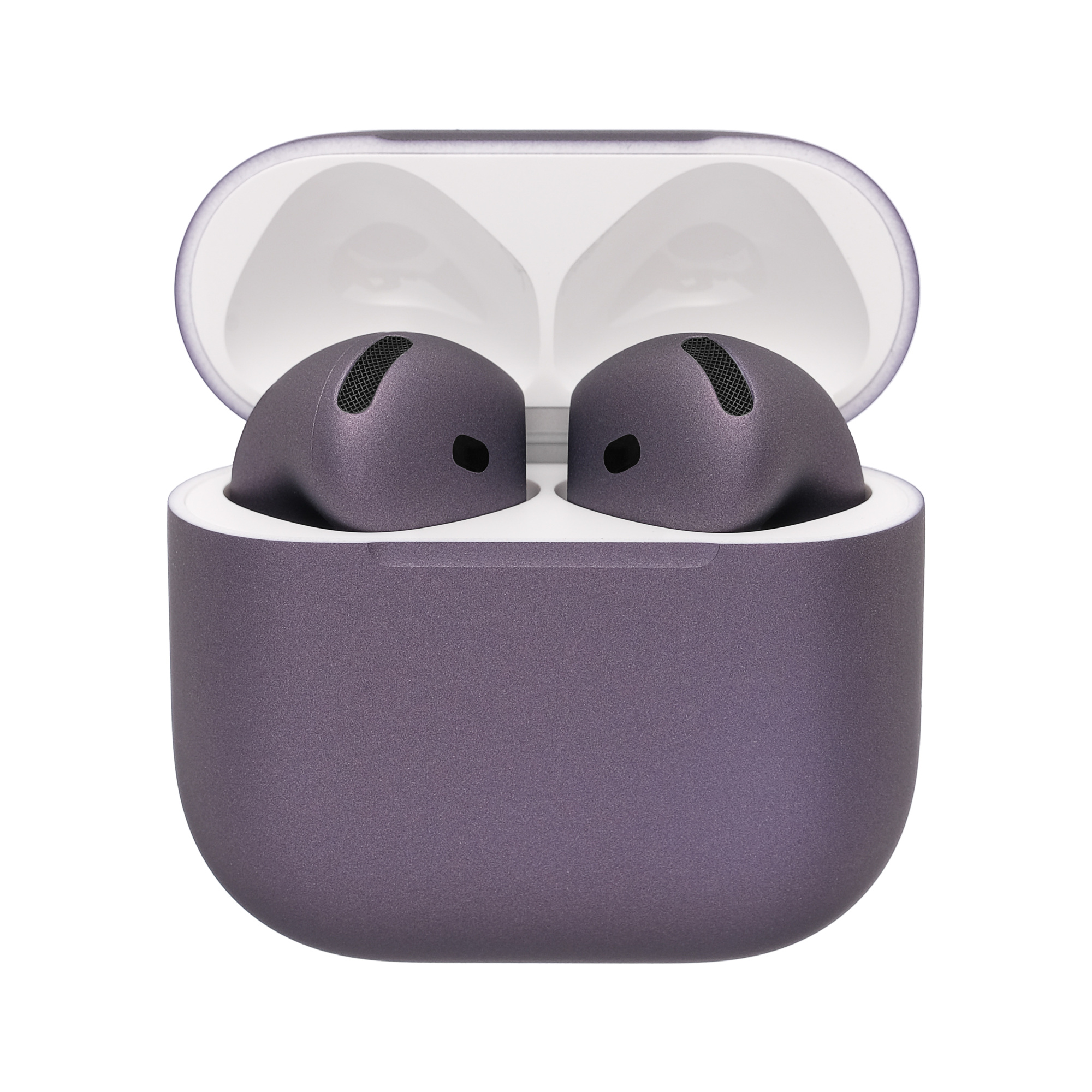 Apple AirPods 4 с шумоподавлением, Матовый, Глубокий фиолетовый, MXP93 Apple AirPods 4 с шумоподавлением, Матовый, Глубокий фиолетовый, MXP93