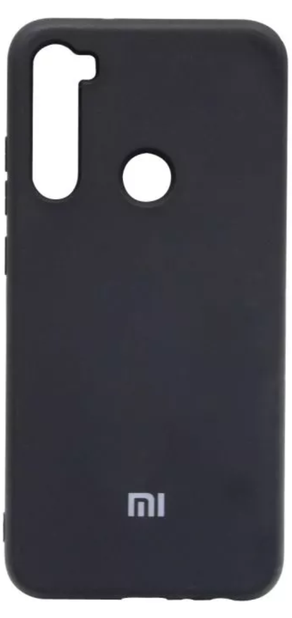 Чехол Силиконовый для Xiaomi Redmi Note 8, Черный