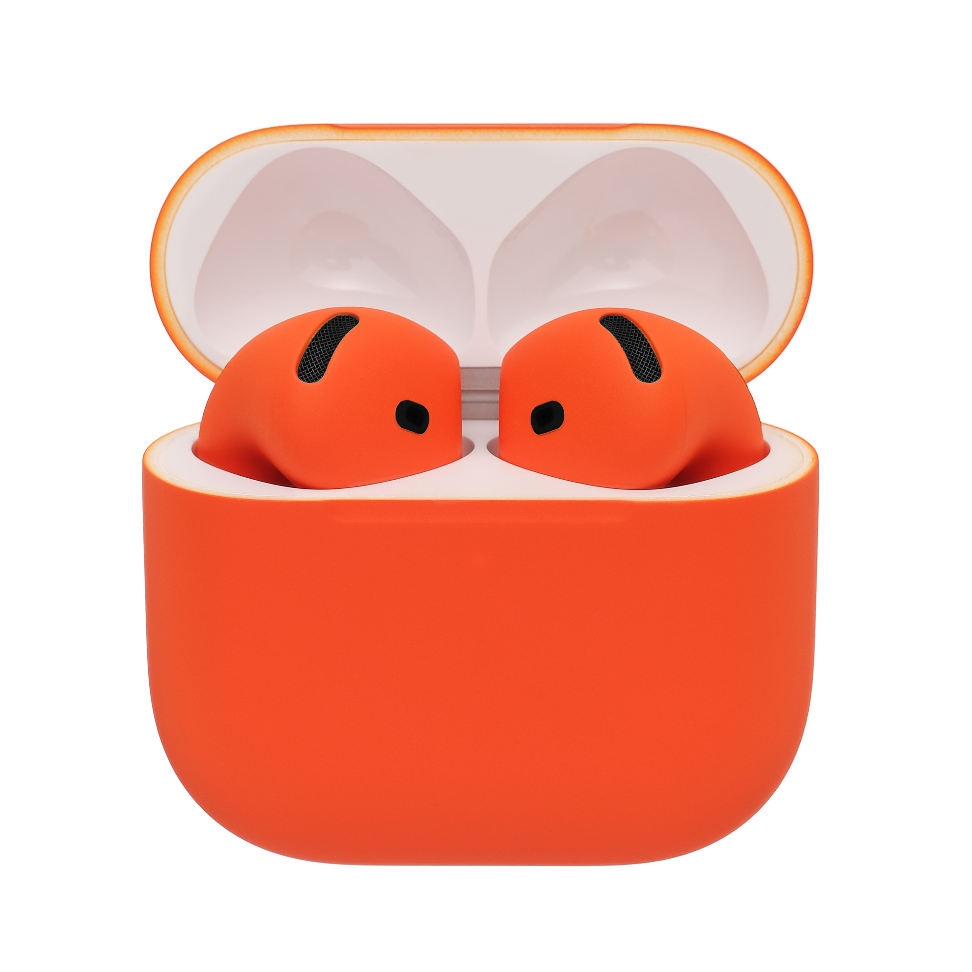 Apple AirPods 4 с шумоподавлением, Матовый, Оранжевый, MXP93 Apple AirPods 4 с шумоподавлением, Матовый, Оранжевый, MXP93
