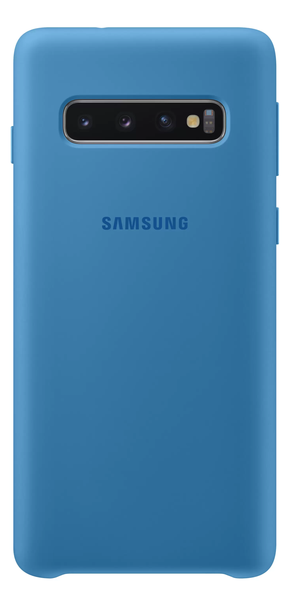 Чехол Силиконовый для Samsung Galaxy S10, Синий