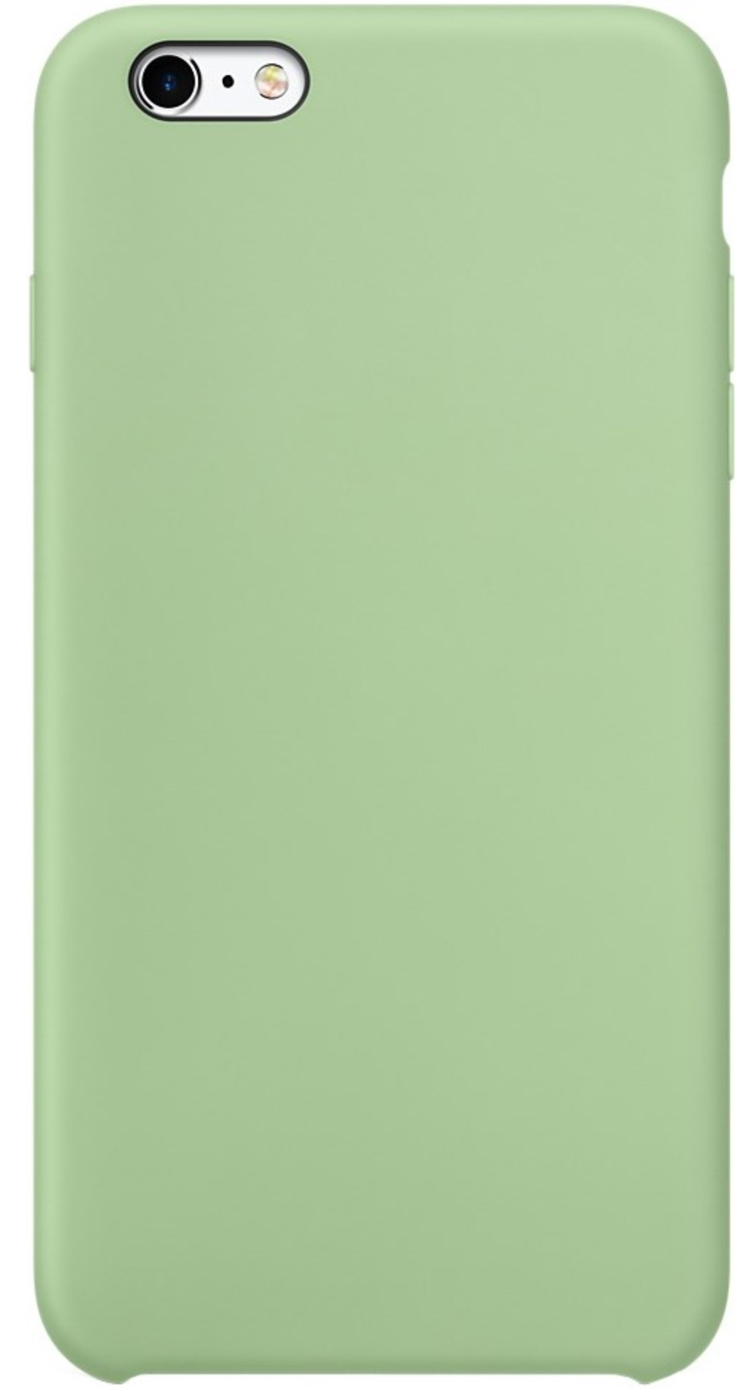 Оригинальный Силиконовый чехол для iPhone 6/6S, Бледно-зеленый