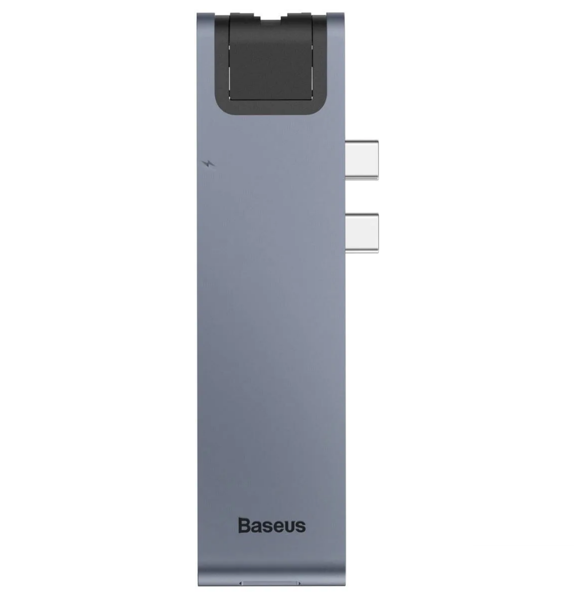 Baseus CAHUB-L0G Dual Type C -> 2х USB, Type C, HDMI, Flash card, RJ45