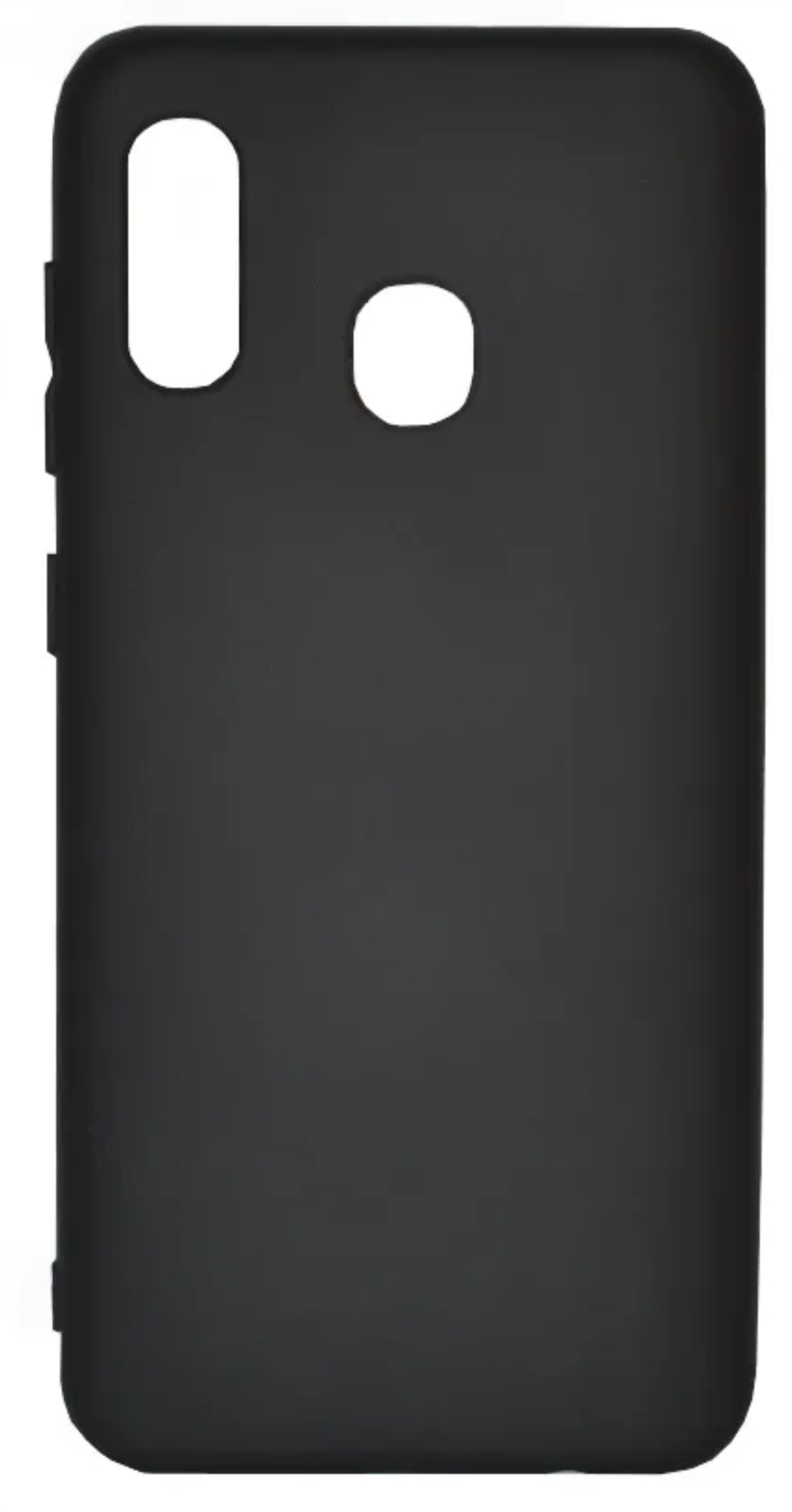 Чехол Силиконовый для Samsung A20, Черный