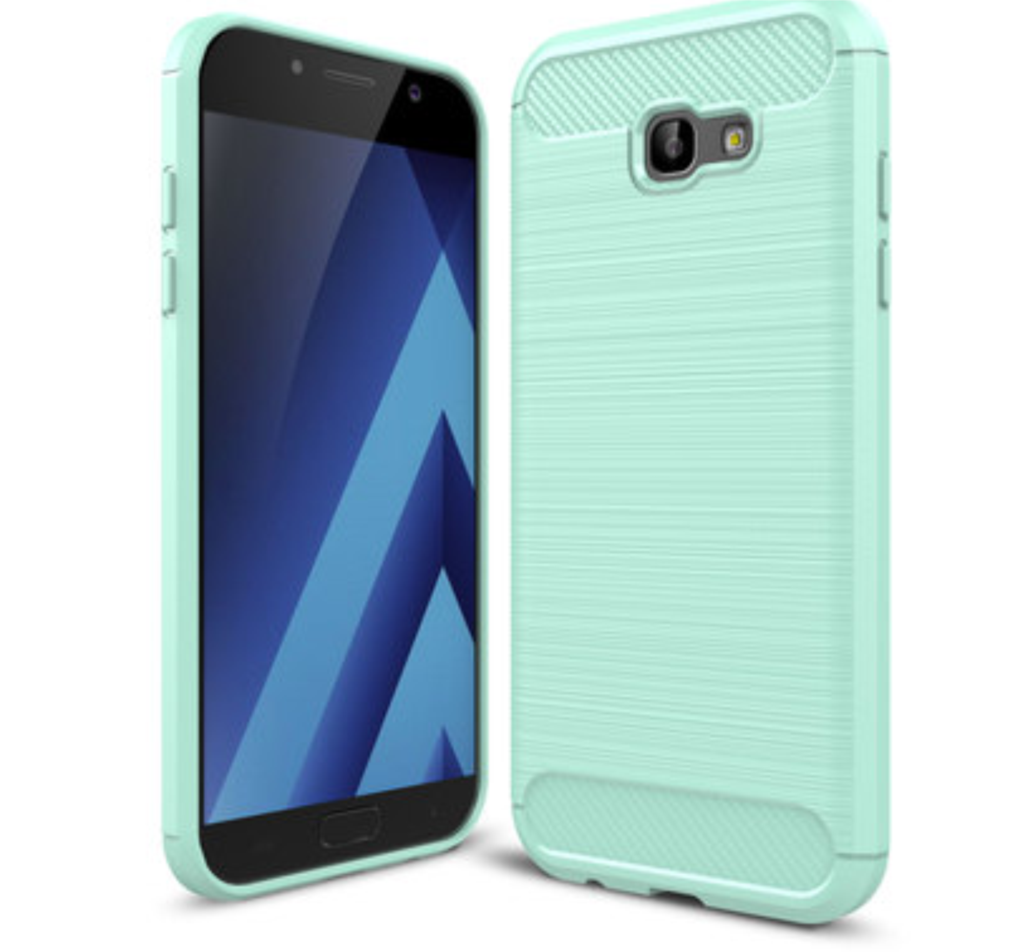 Чехол Силиконовый для Samsung A7 2017, Цветной