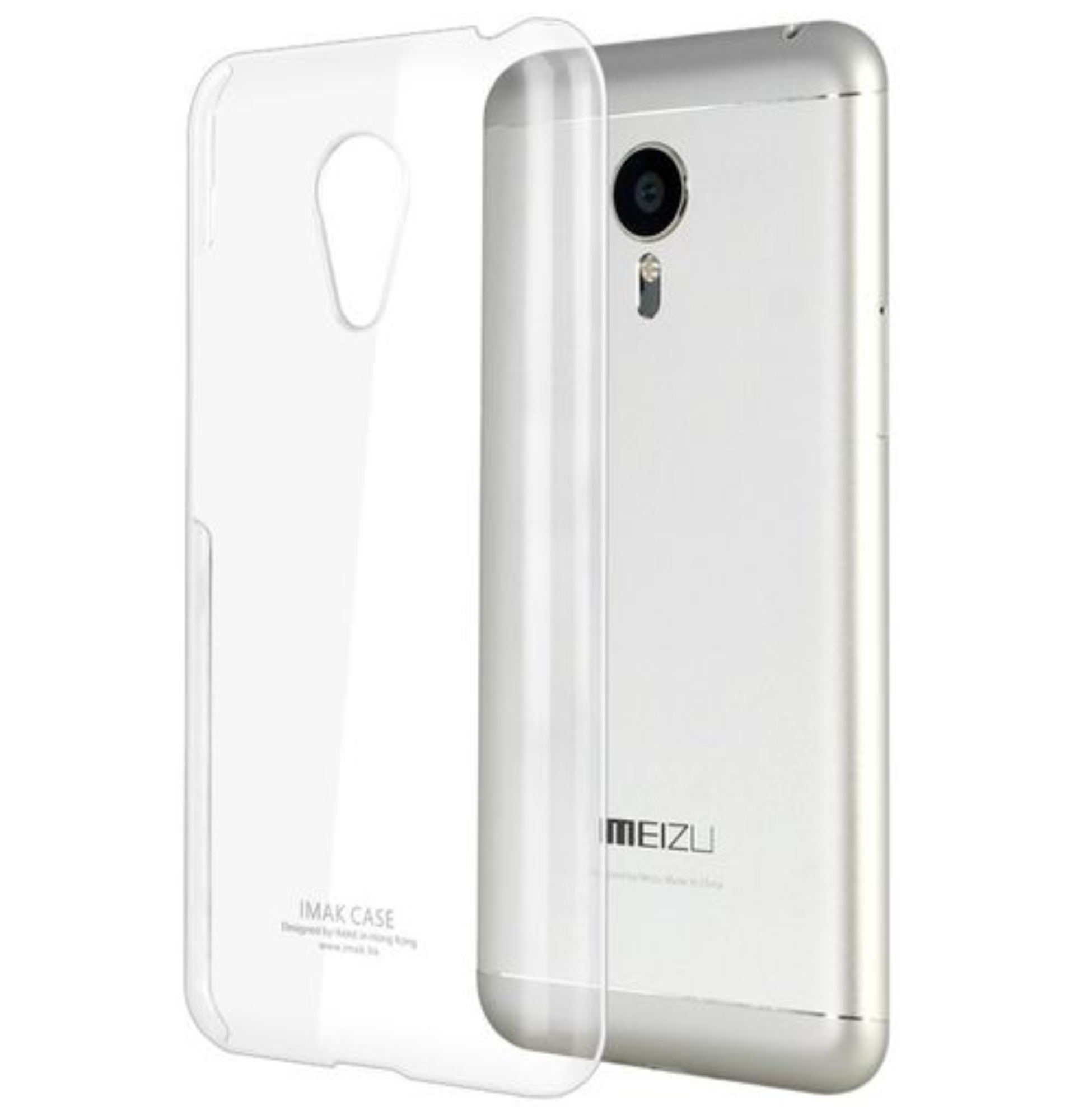 Чехол Силиконовый для Meizu M3S mini, Прозрачный