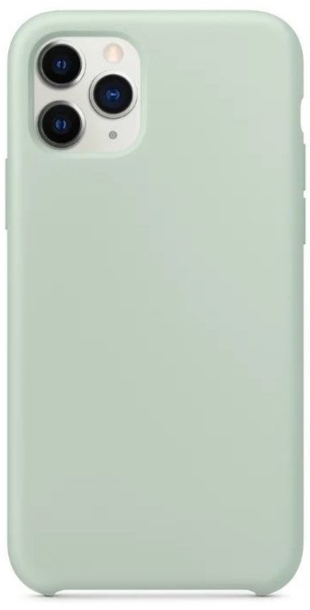 Оригинальный Силиконовый чехол для Apple iPhone 11 Pro, Бледно-зеленый
