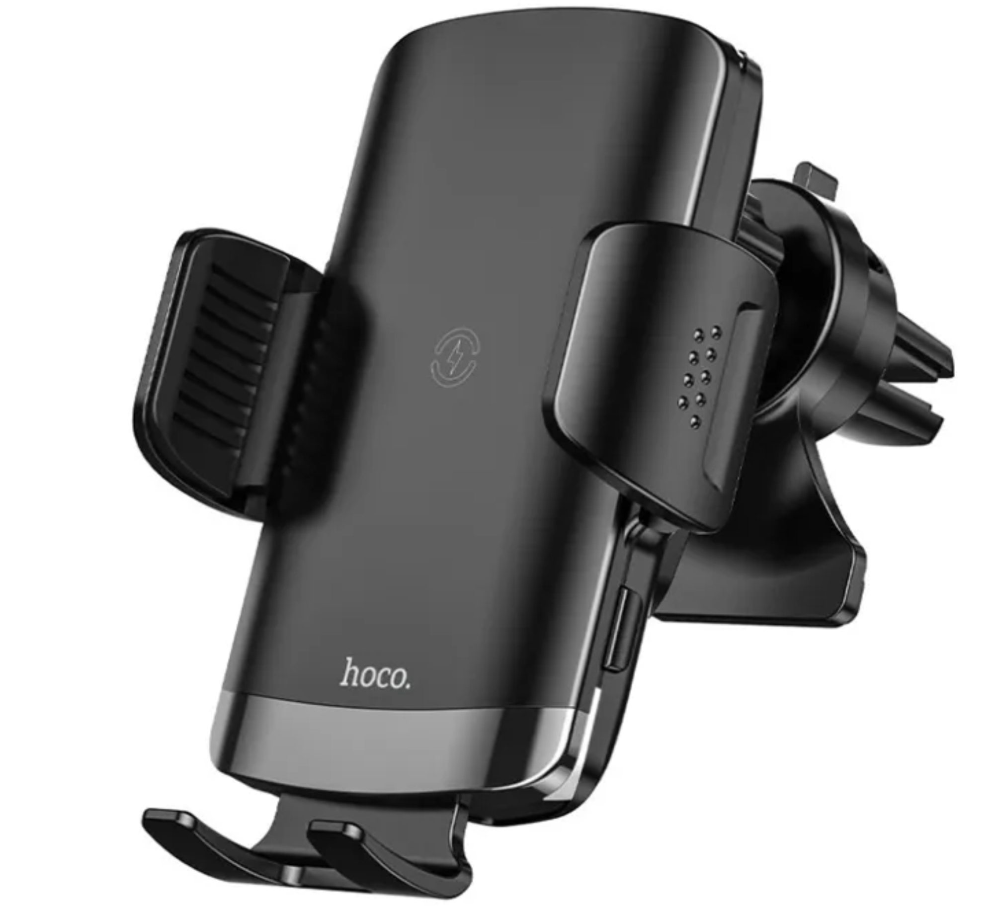 Автомобильный держатель + беспроводное ЗУ JOYROOM Infrared Sensor Wireless Charging Car Holder Sets 15W, Темно-серый