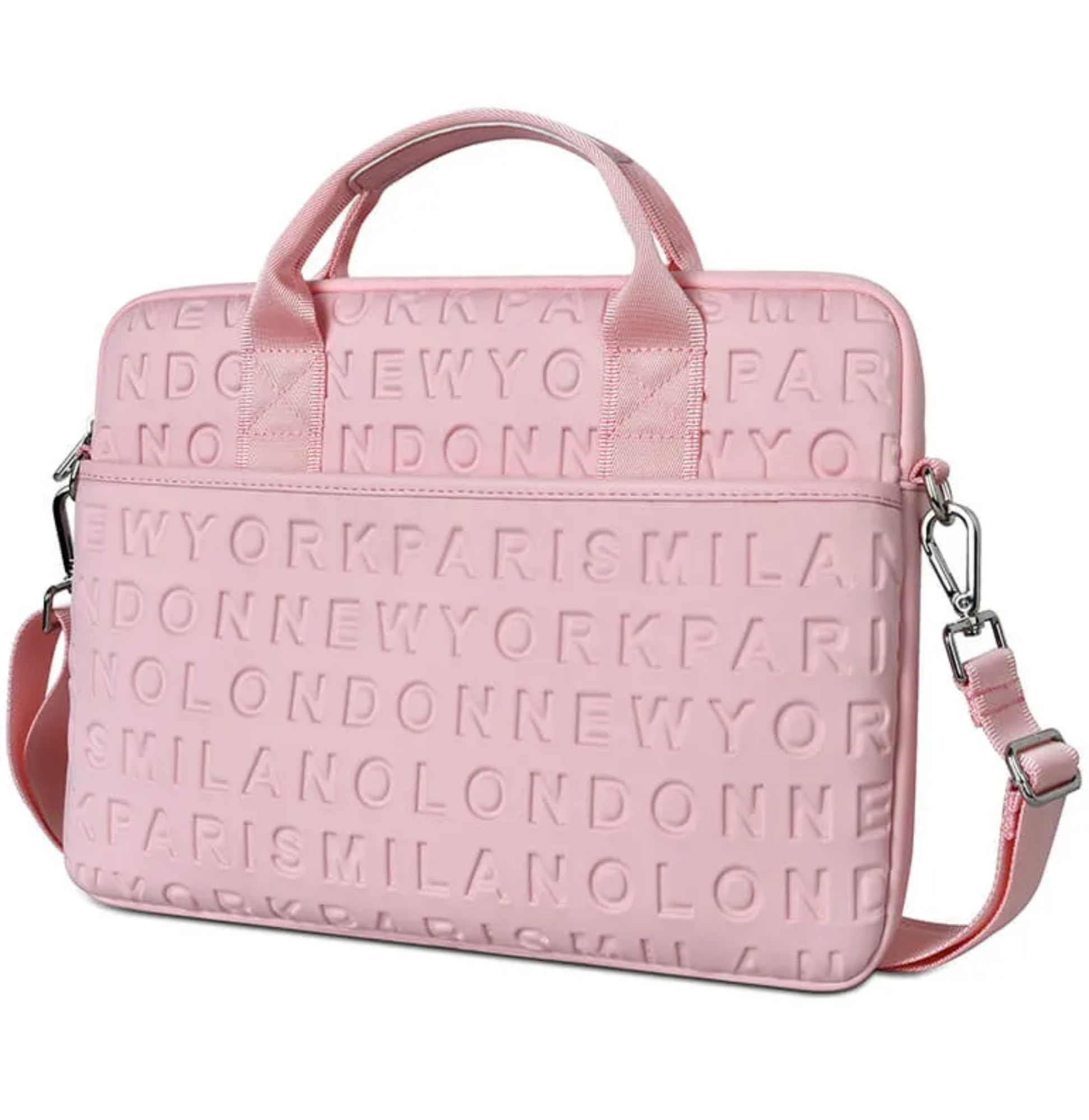 Сумка WiWu Сosmo Laptop Slim Bag для MacBook 13, Розовая