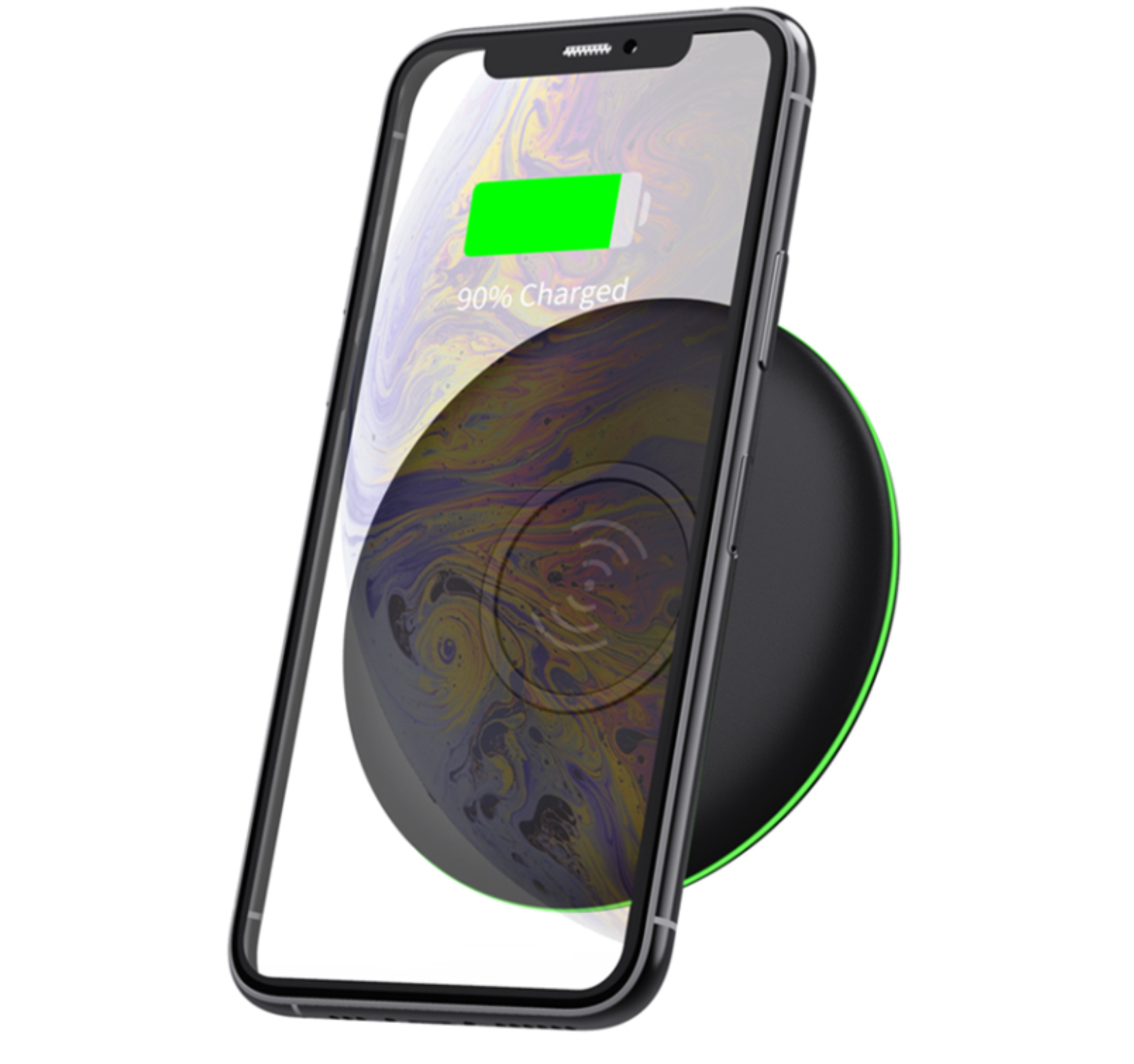 WiWU M4 Wireless Desktop Charger, Черный