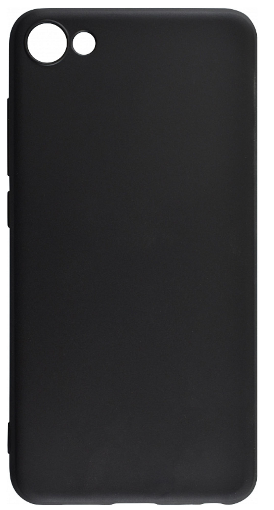 Чехол Силиконовый для Meizu U10, Черно-матовый