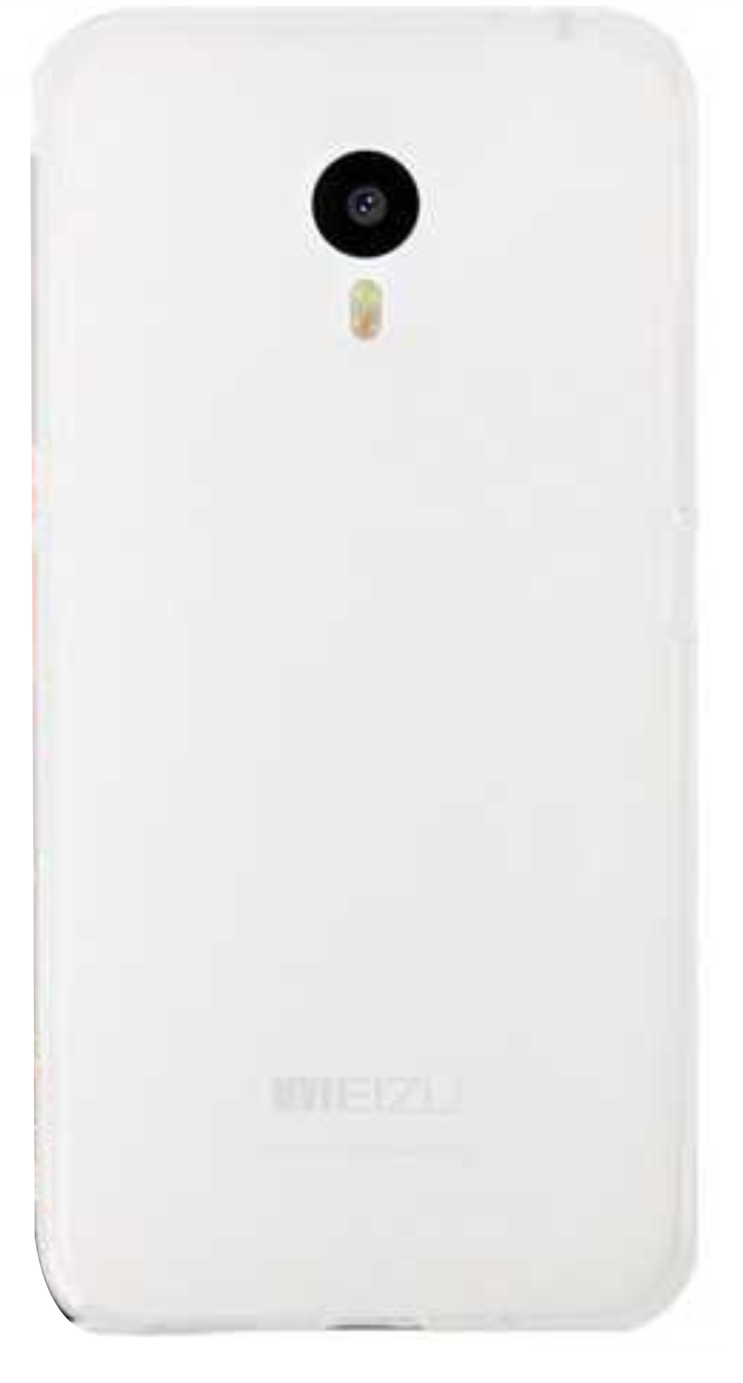 Чехол полиуретановый для Meizu M3S, Белый-матовый