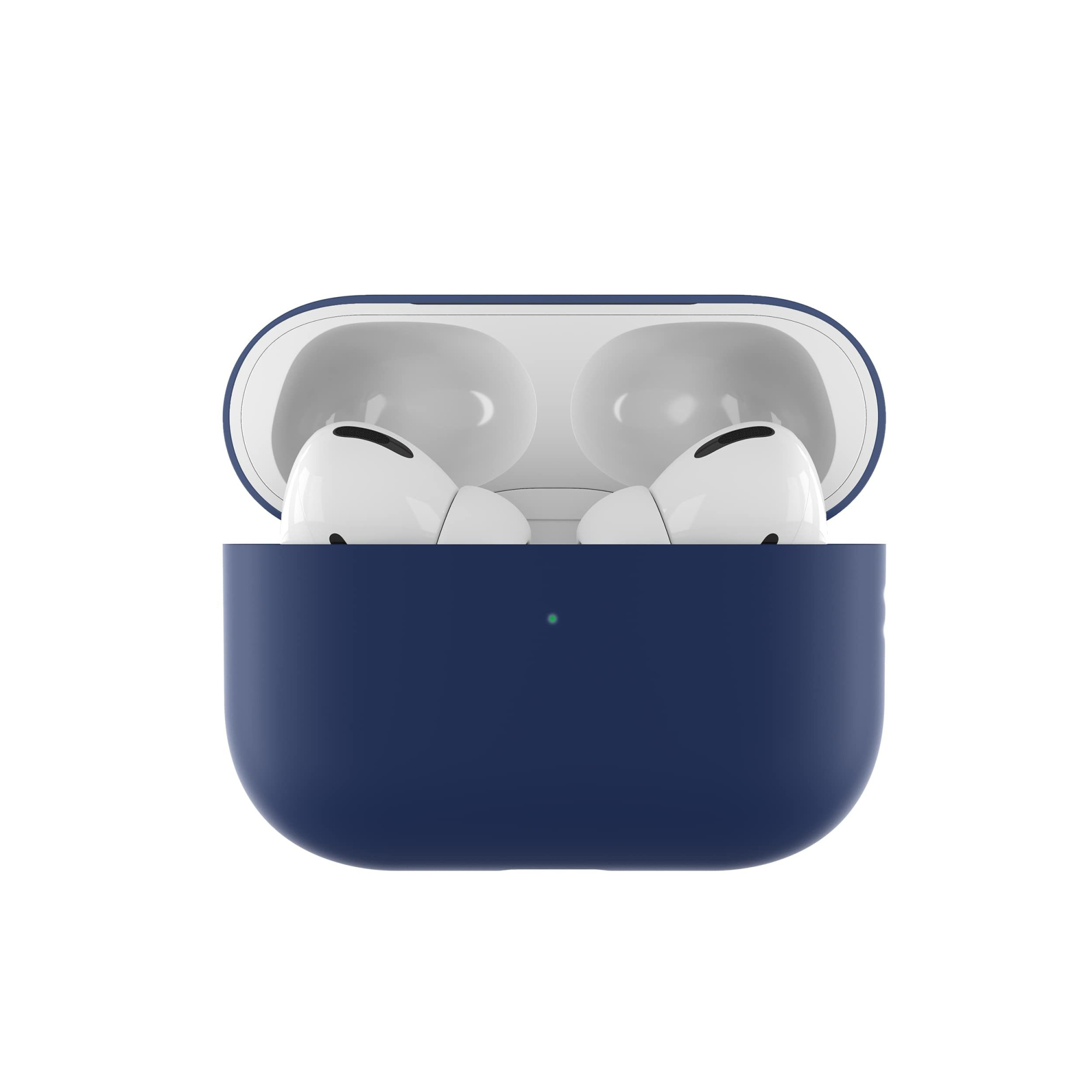 Ультратонкий Силиконовый чехол Ubear для AirPods Pro 2/ Pro, Темно-синий