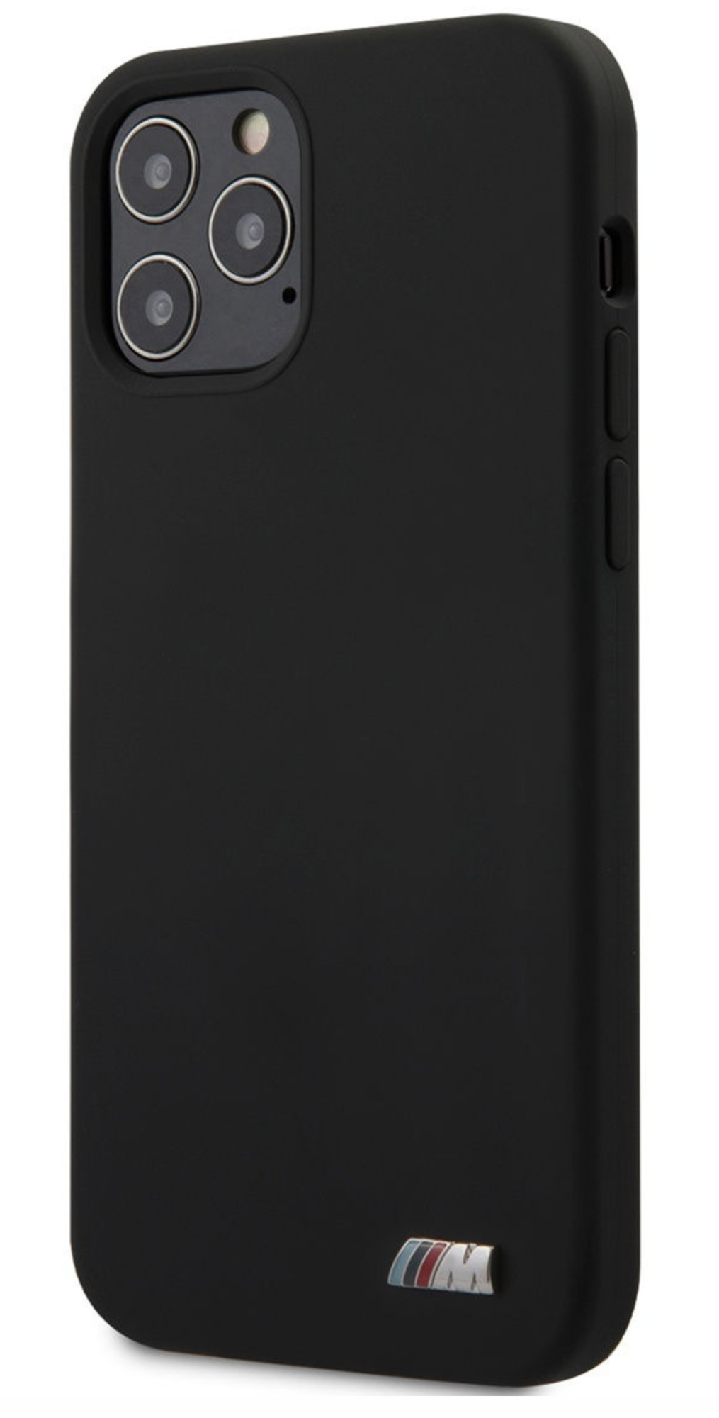 Чехол BMW Силикон для Apple iPhone 12 Pro Max, Черный