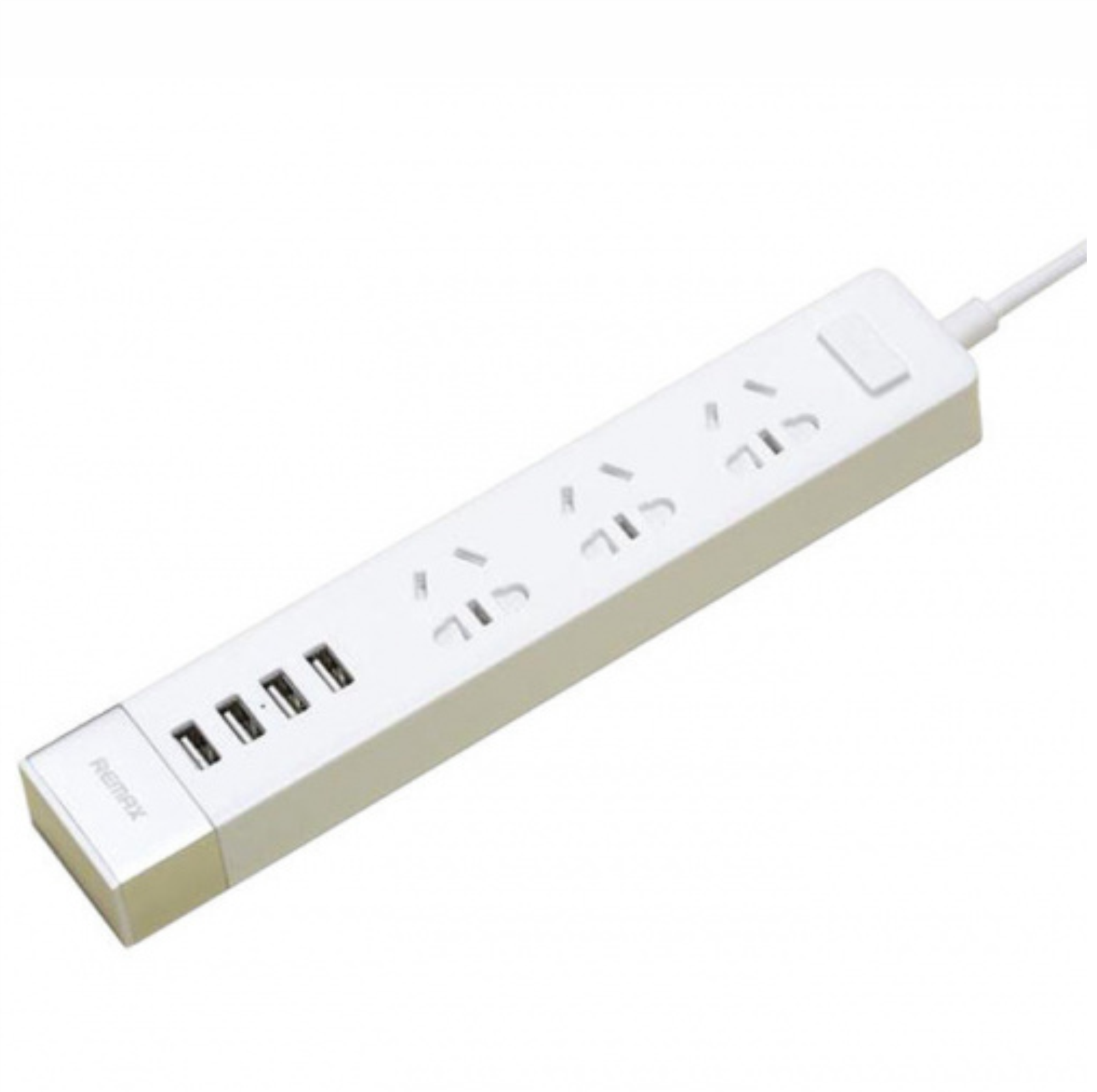 Сетевой фильтр Remax RU-S2, 3х розетки + 4х USB