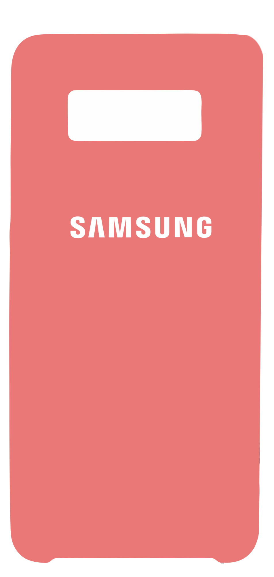 Чехол Силиконовый для Samsung Galaxy Note 8, Коралловый